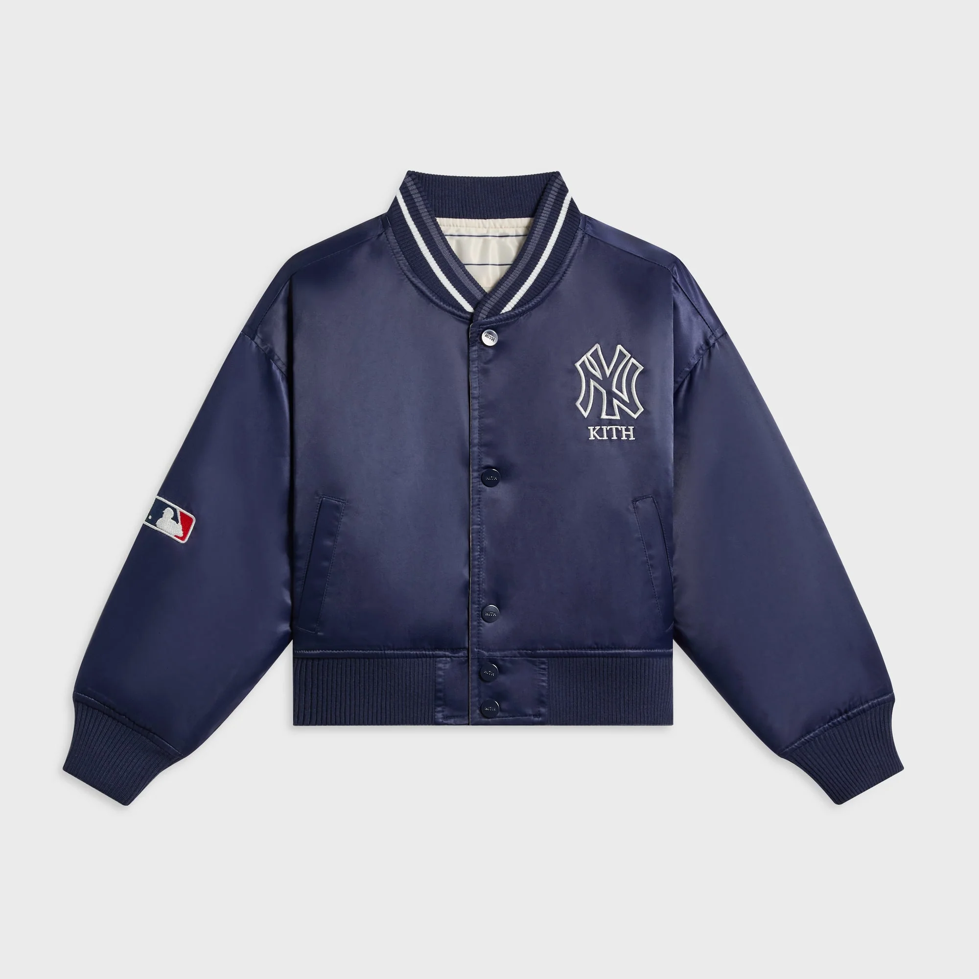Kith Kids for the New York Yankees Reversible Gorman Jacket - Nocturnal
