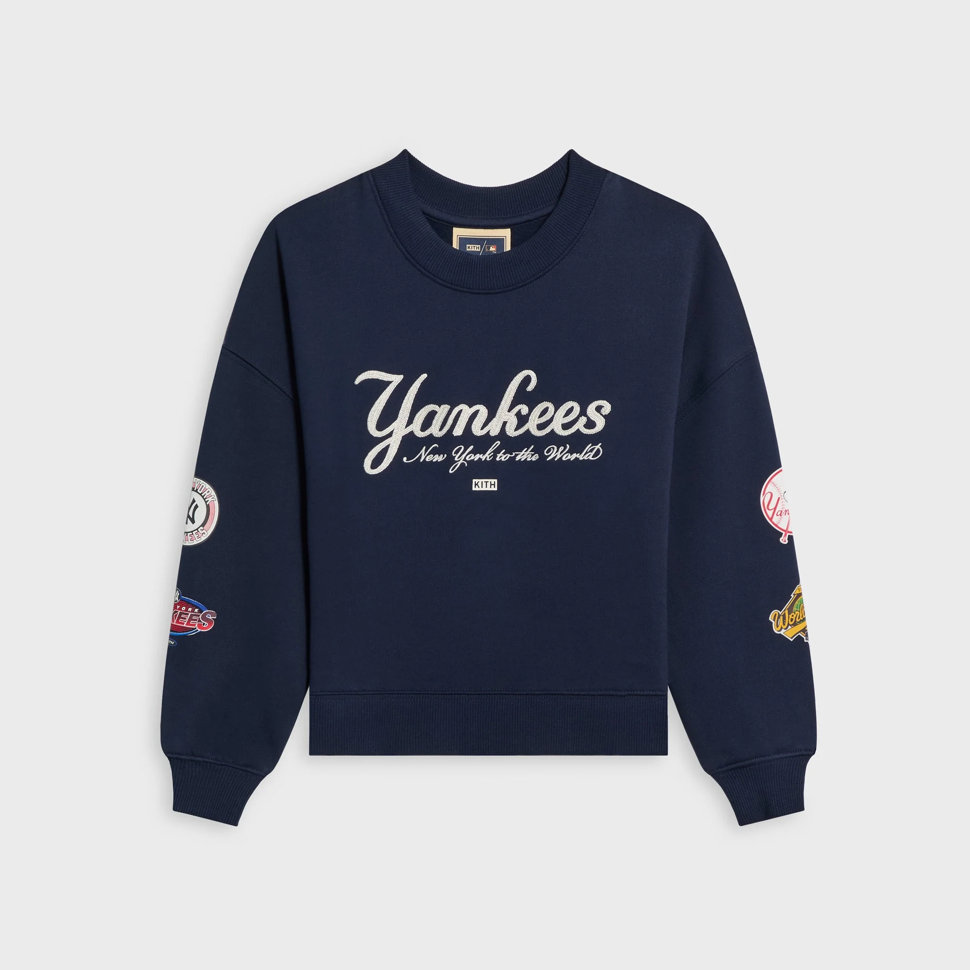 Kith Kids for the New York Yankees Nelson Crewneck - Nocturnal