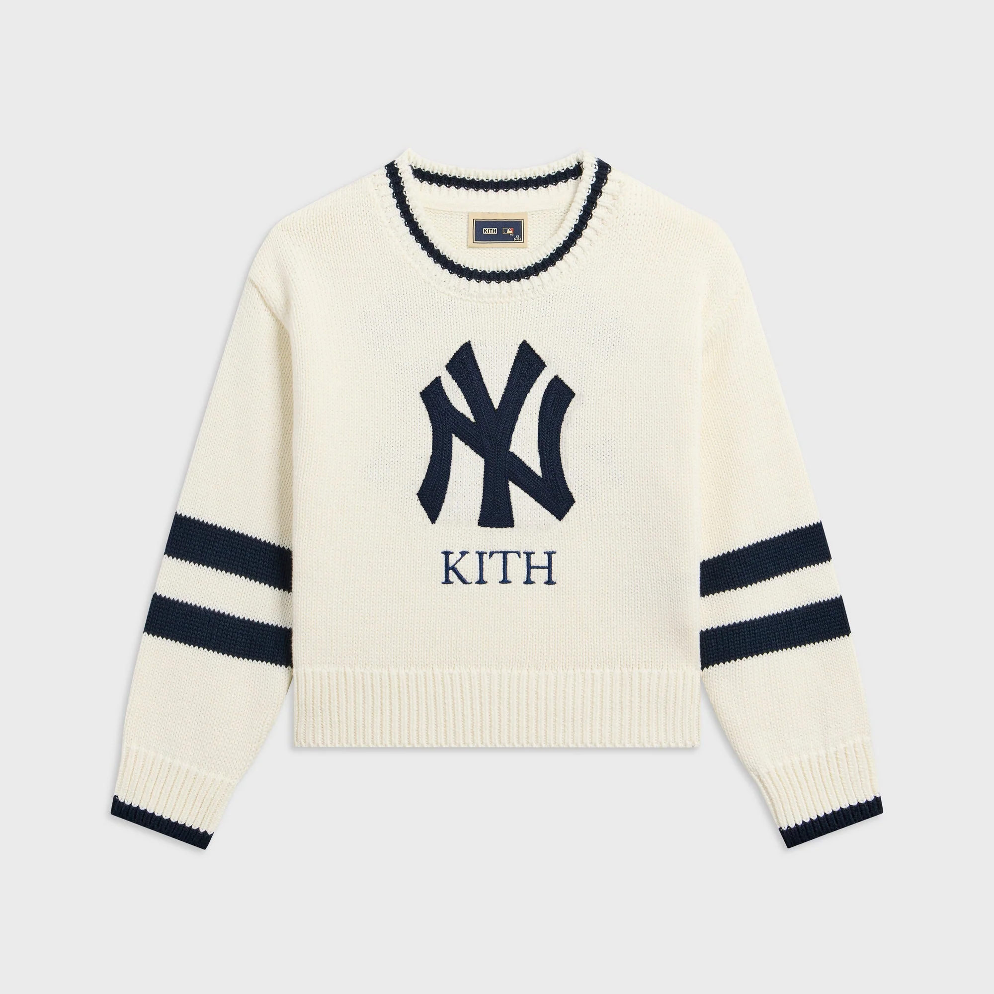 Kith Kids for the New York Yankees Varsity Lewis Sweater - Nocturnal