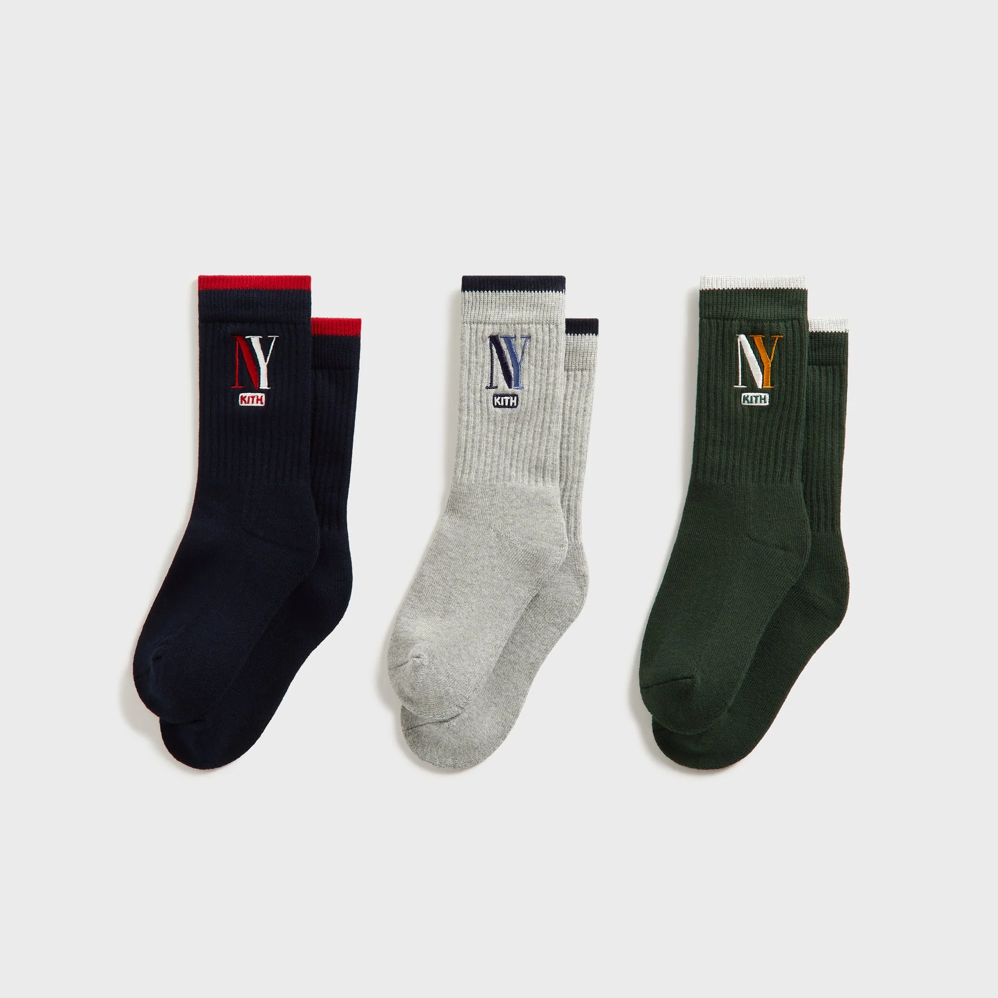 Kith Kids 3-Pack NY Socks - Multi