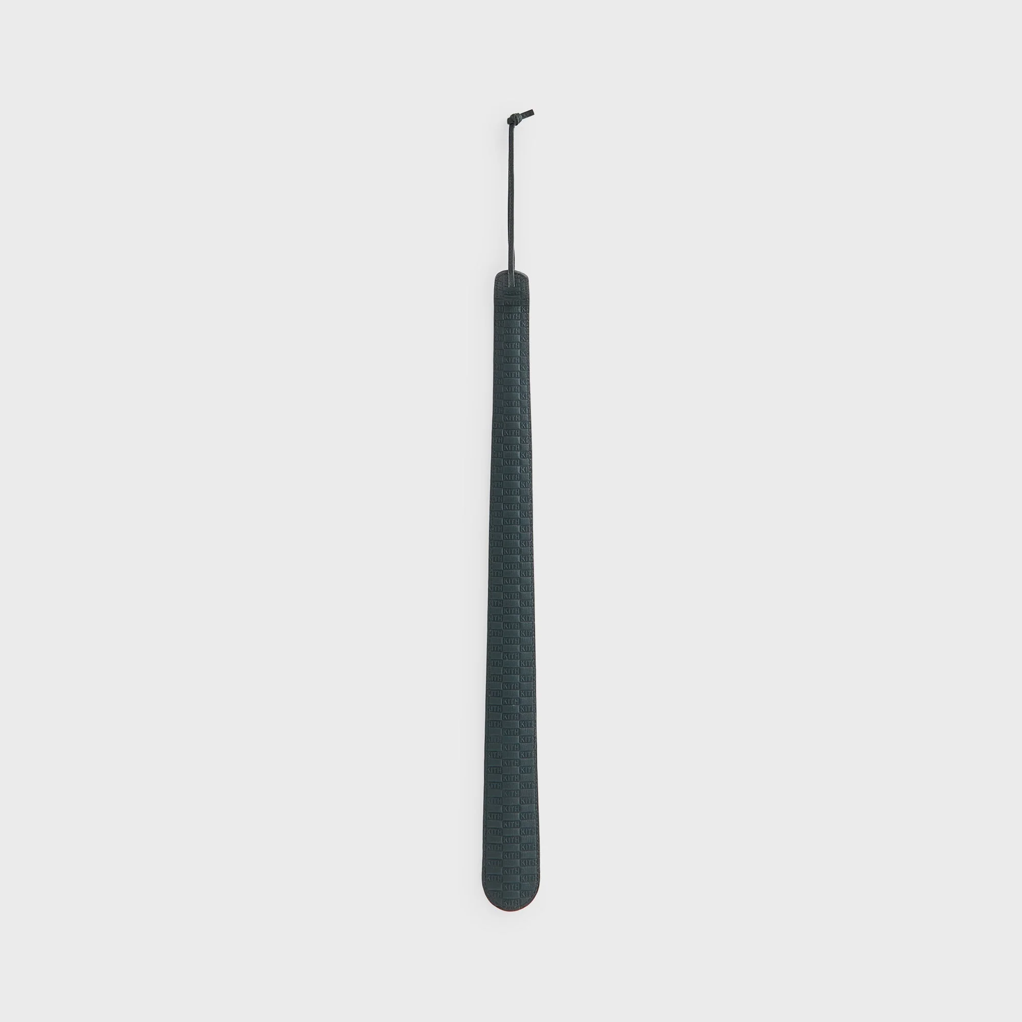 Kith Monogram Debossed Leather Shoe Horn - Stadium