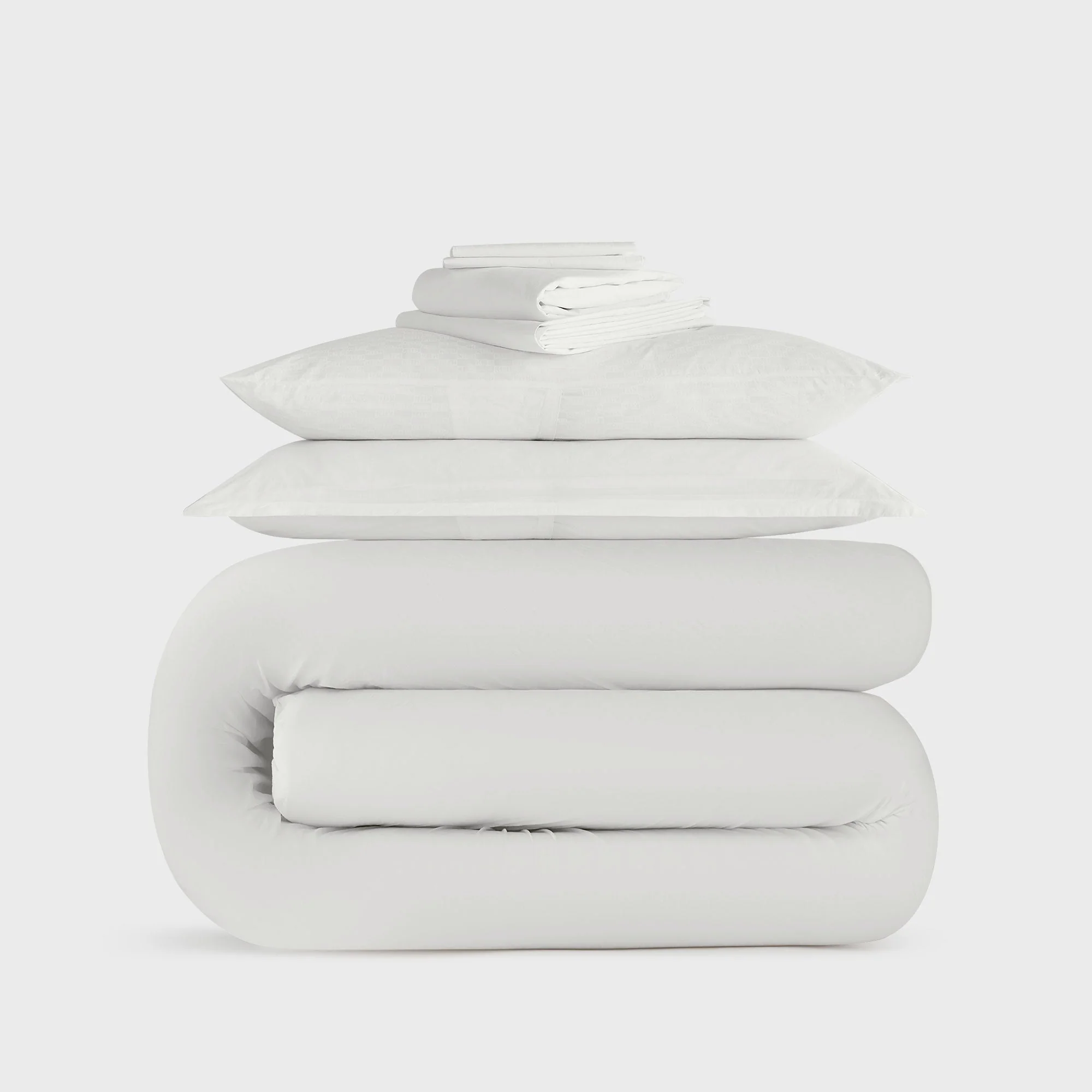 Kith Monogram Queen Size Bedding Set - White