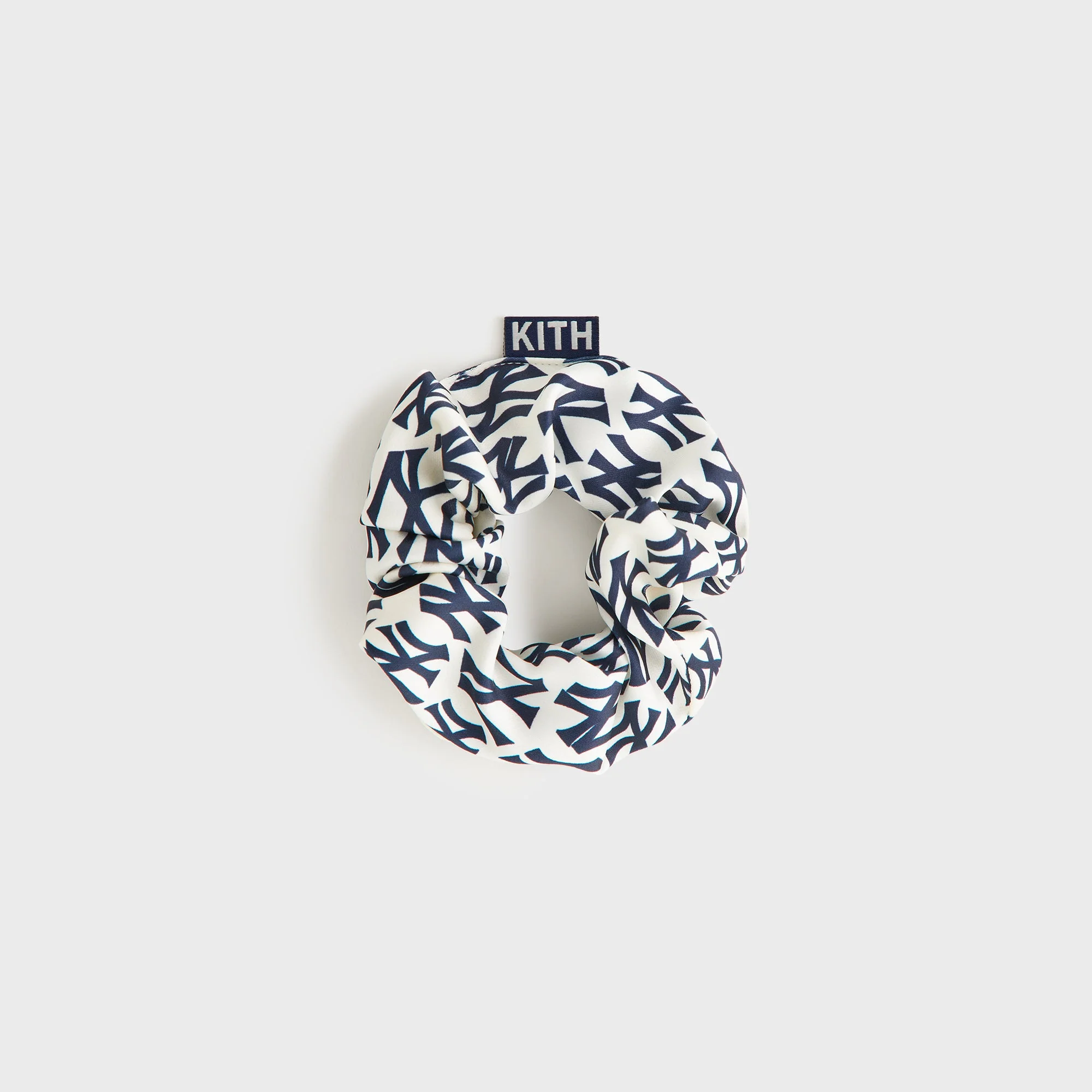 Kith Kids for the New York Yankees All-Over Printed Scrunchie - Silk
