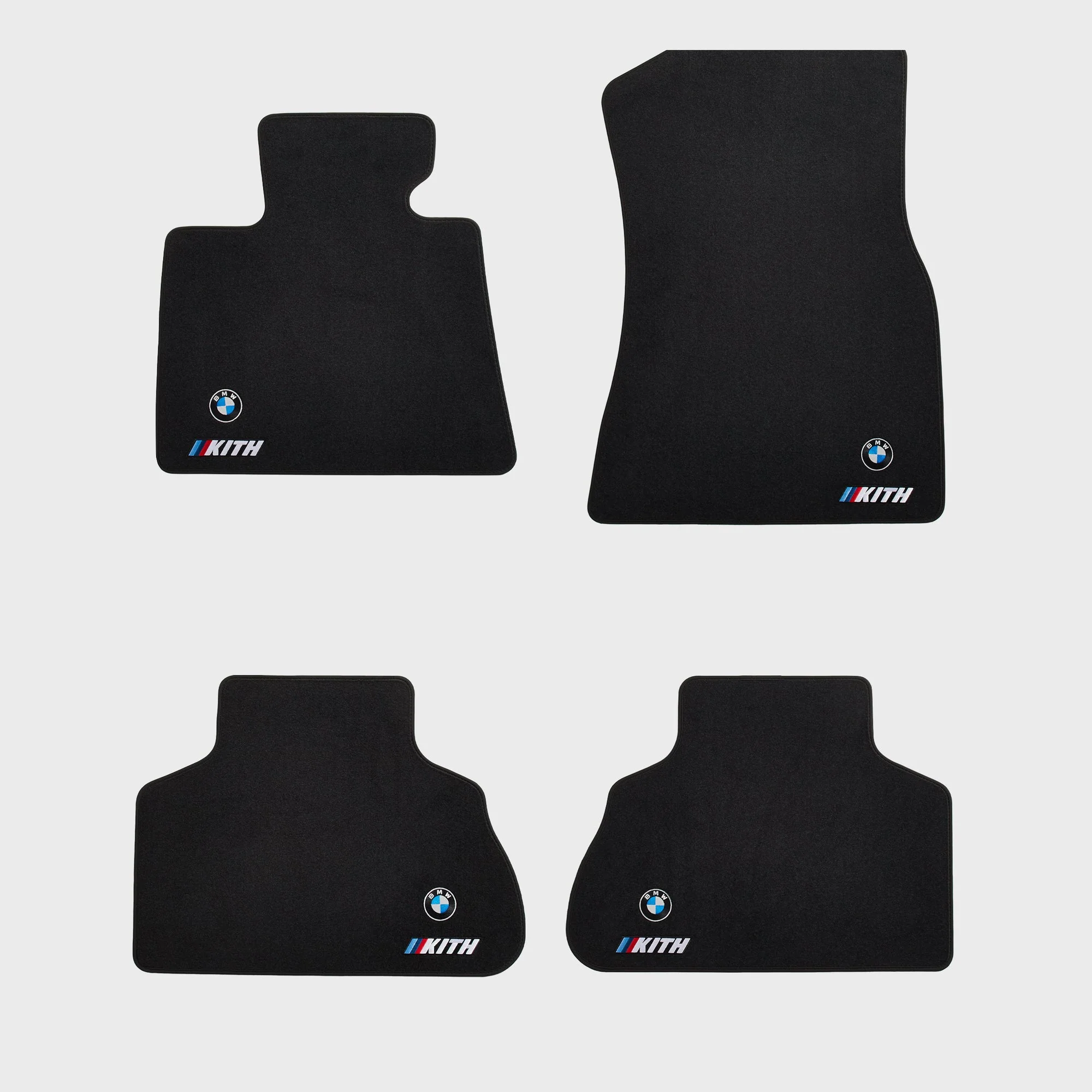 Kith & RACEMARK for BMW X5 Floor Mats - Black
