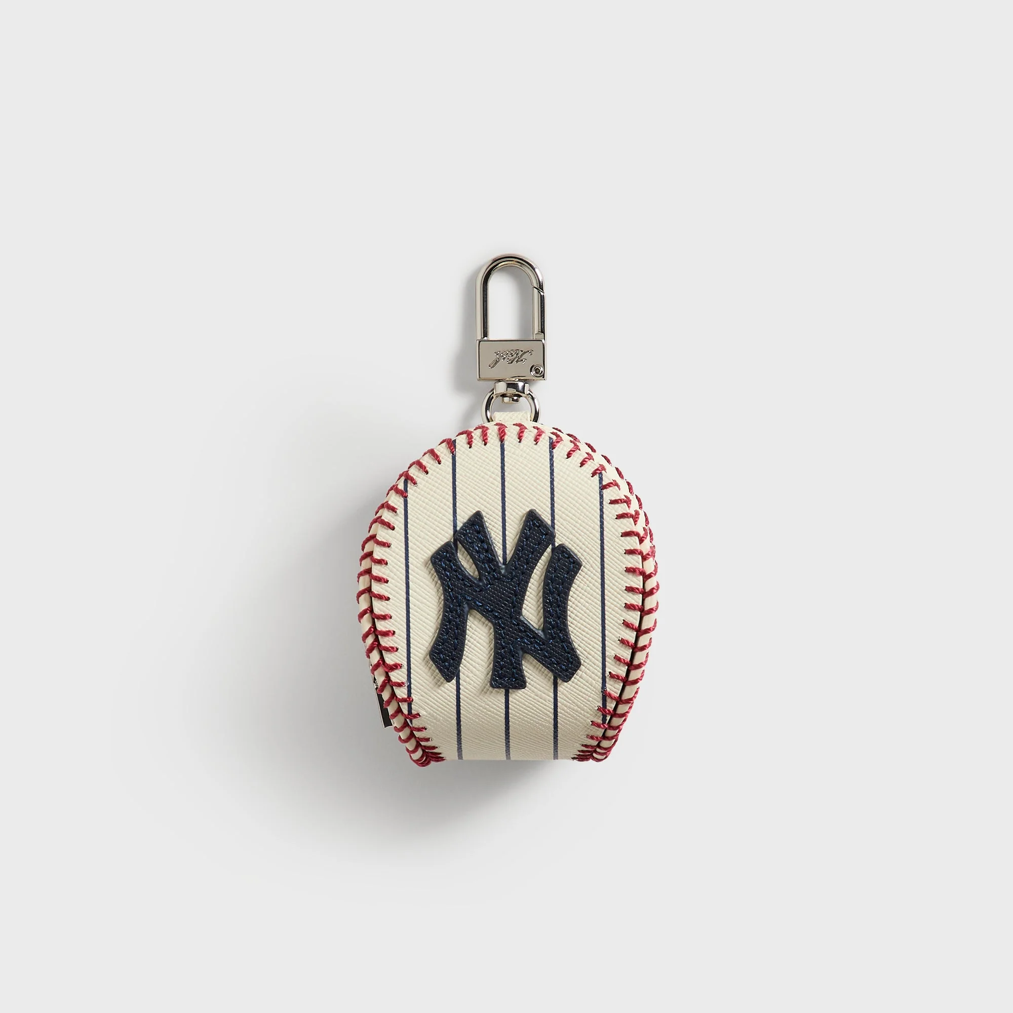 Kith for the New York Yankees Leather Baseball Pouch - Sandrift