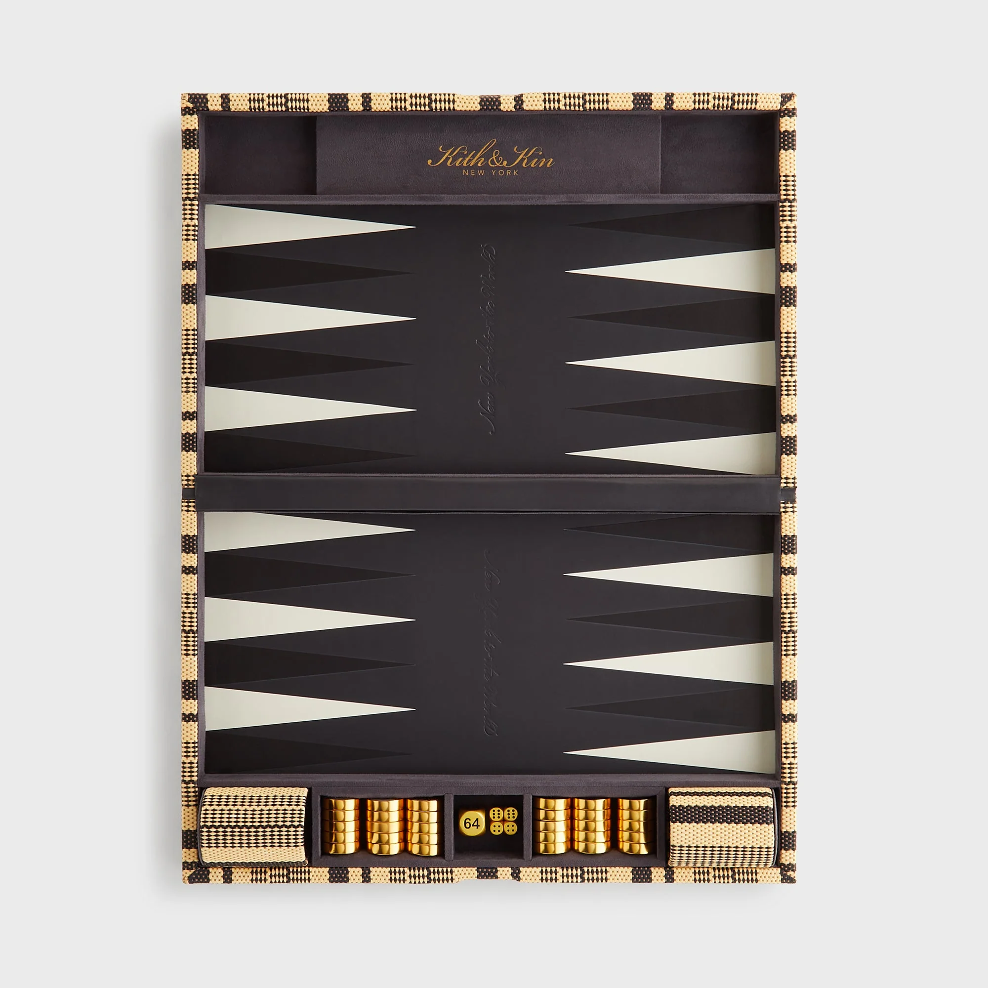 Kith Raffia Backgammon Board - Radiant