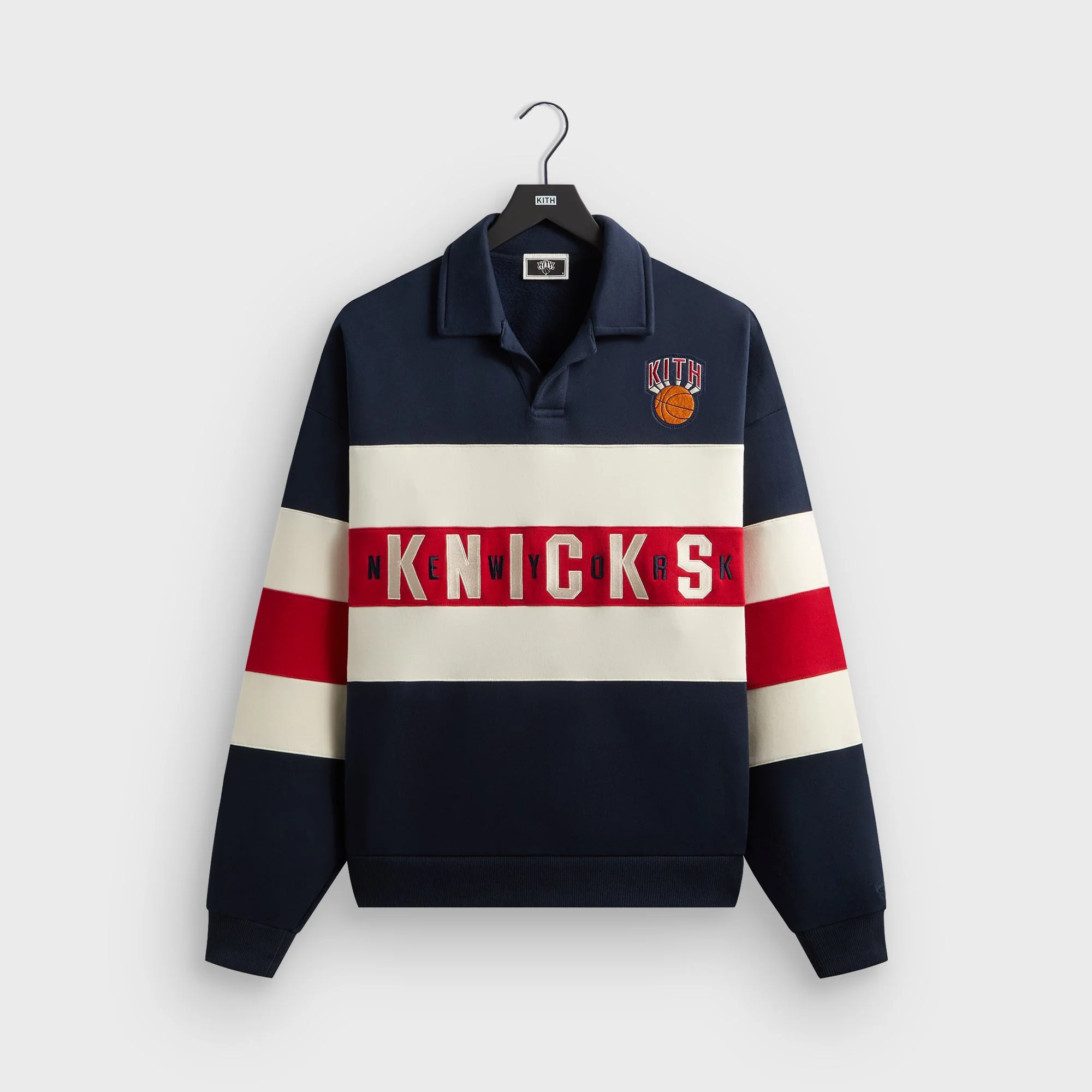 Kith for the New York Knicks Classic Nelson Rugby - Nocturnal