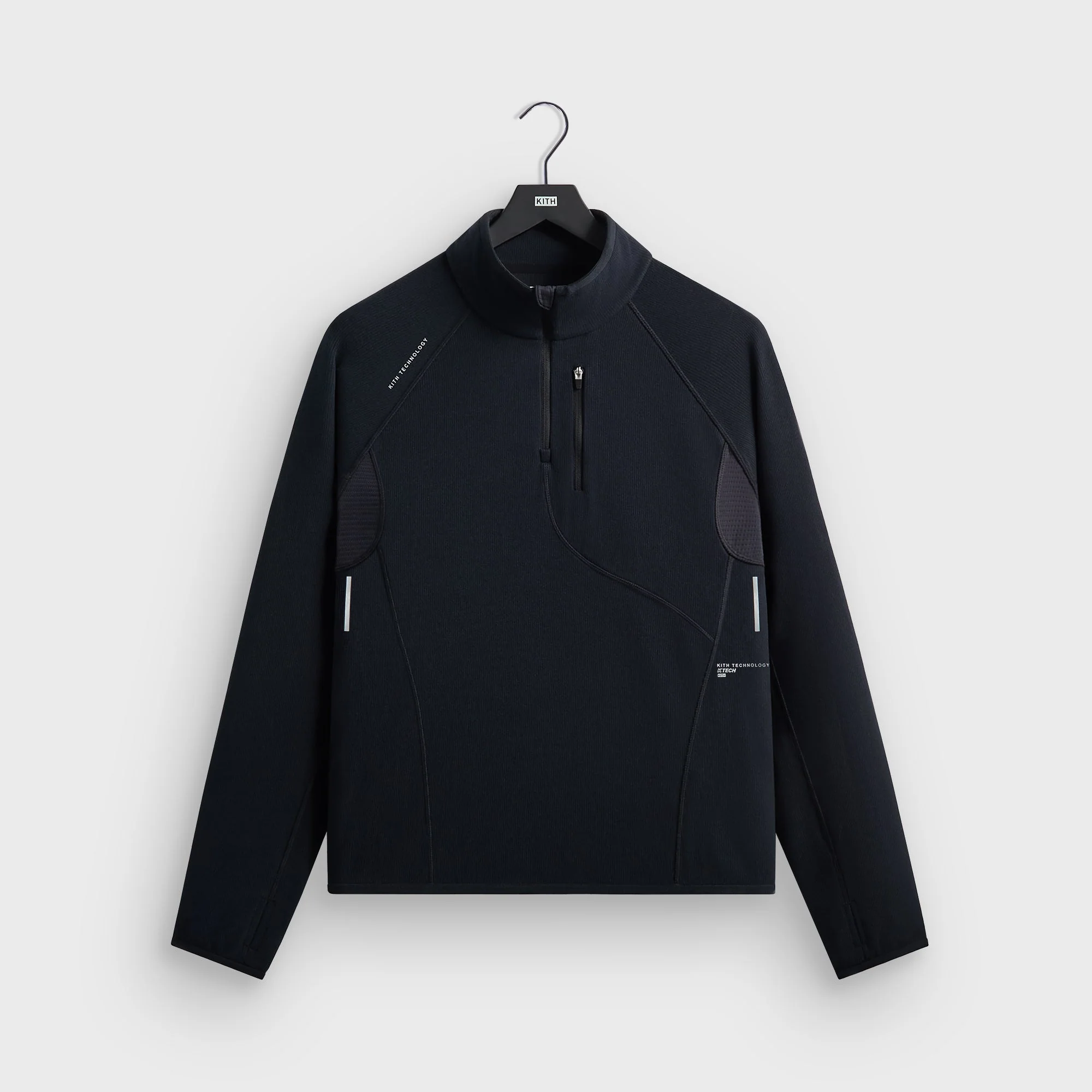 Kith Calix Quarter Zip - Black