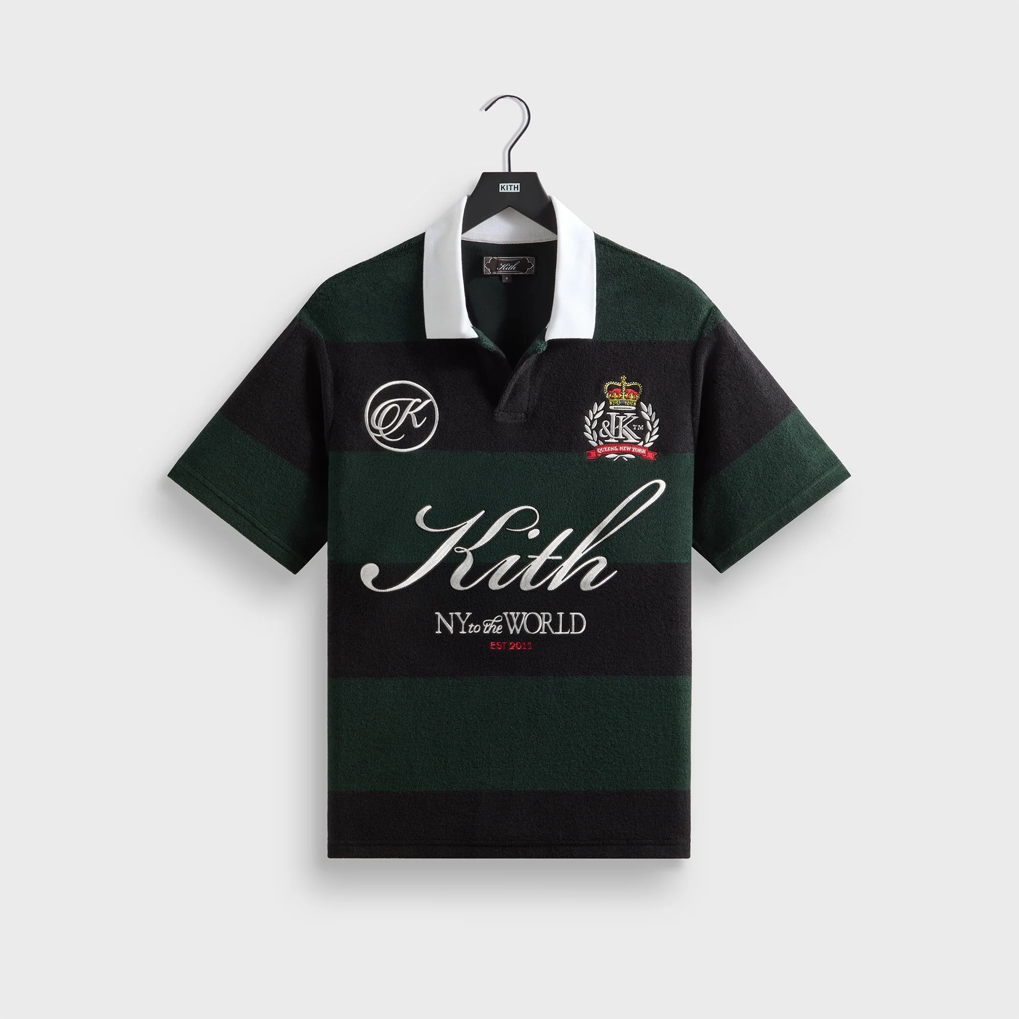 Kith Jacquard Towel Terry Ray Polo - Stadium