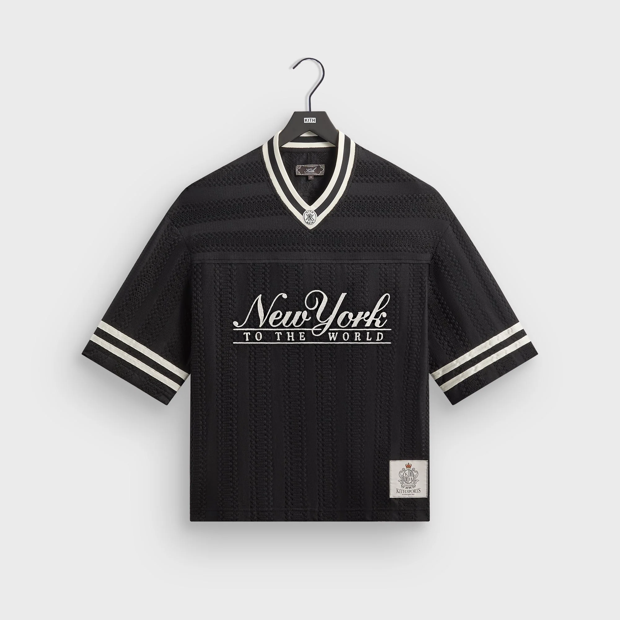 Kith Ladder Lace Julian Jersey - Black