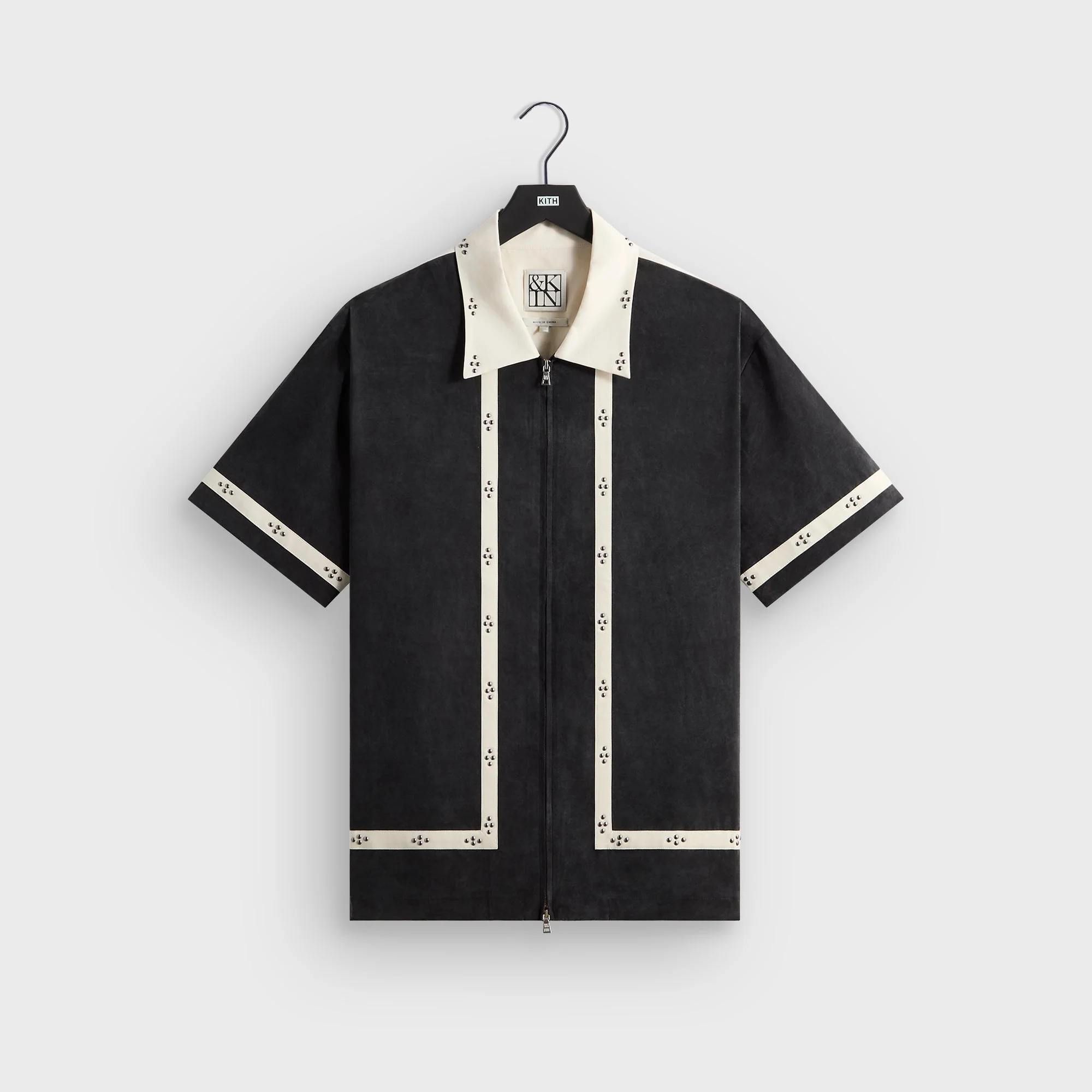 &Kin Cupro Linen Amir Shirt - Black