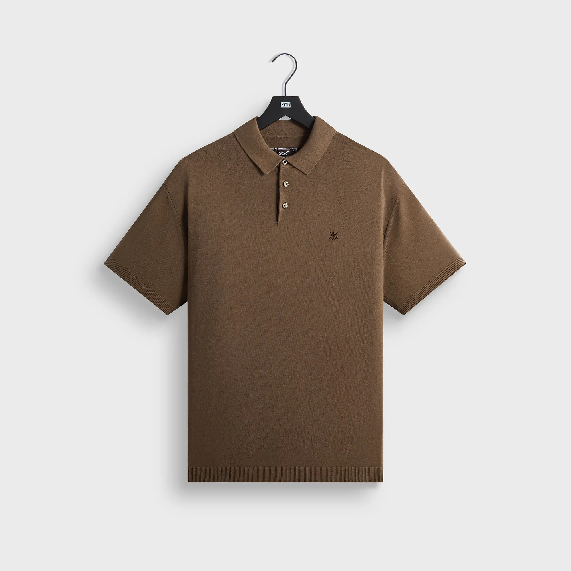 Kith Super Fine Viscose Knit Baldwin Polo - Legion
