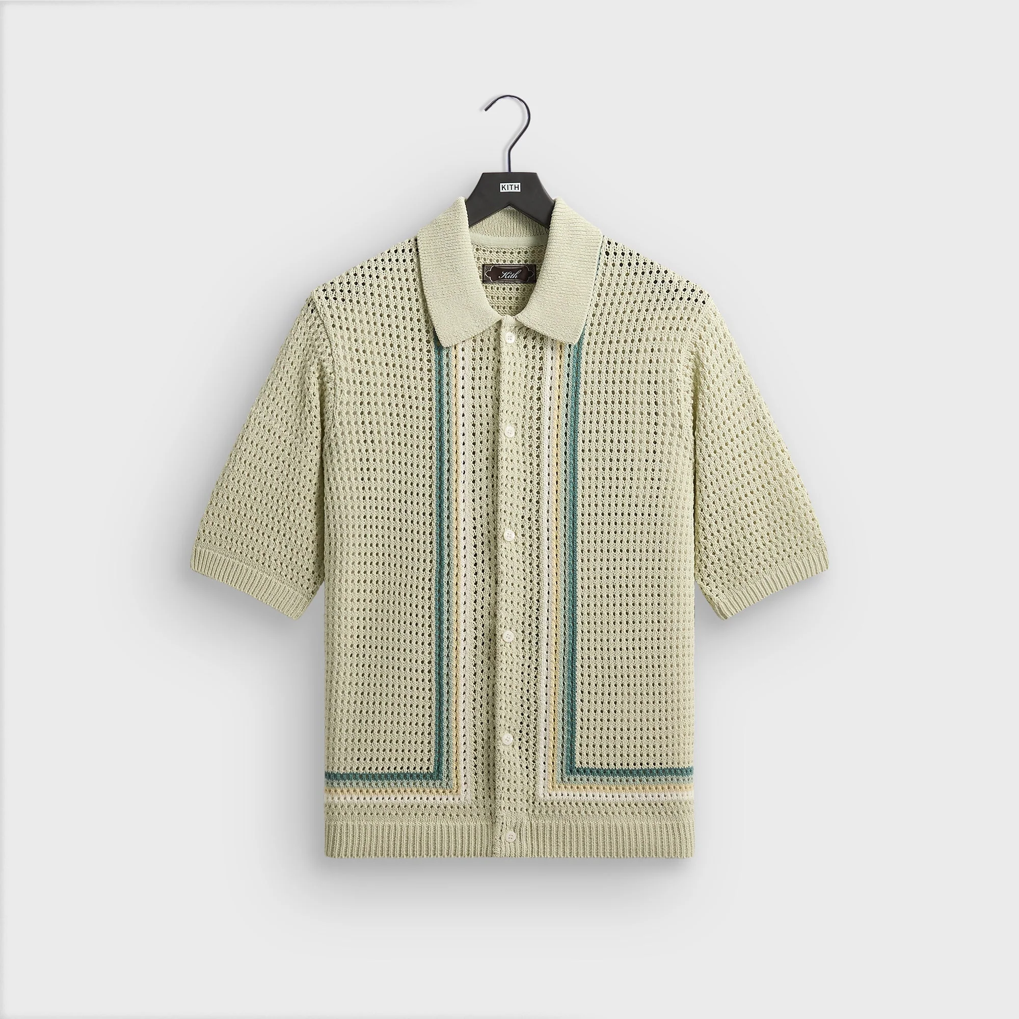 Kith Thompson Crochet Buttondown - Fresh