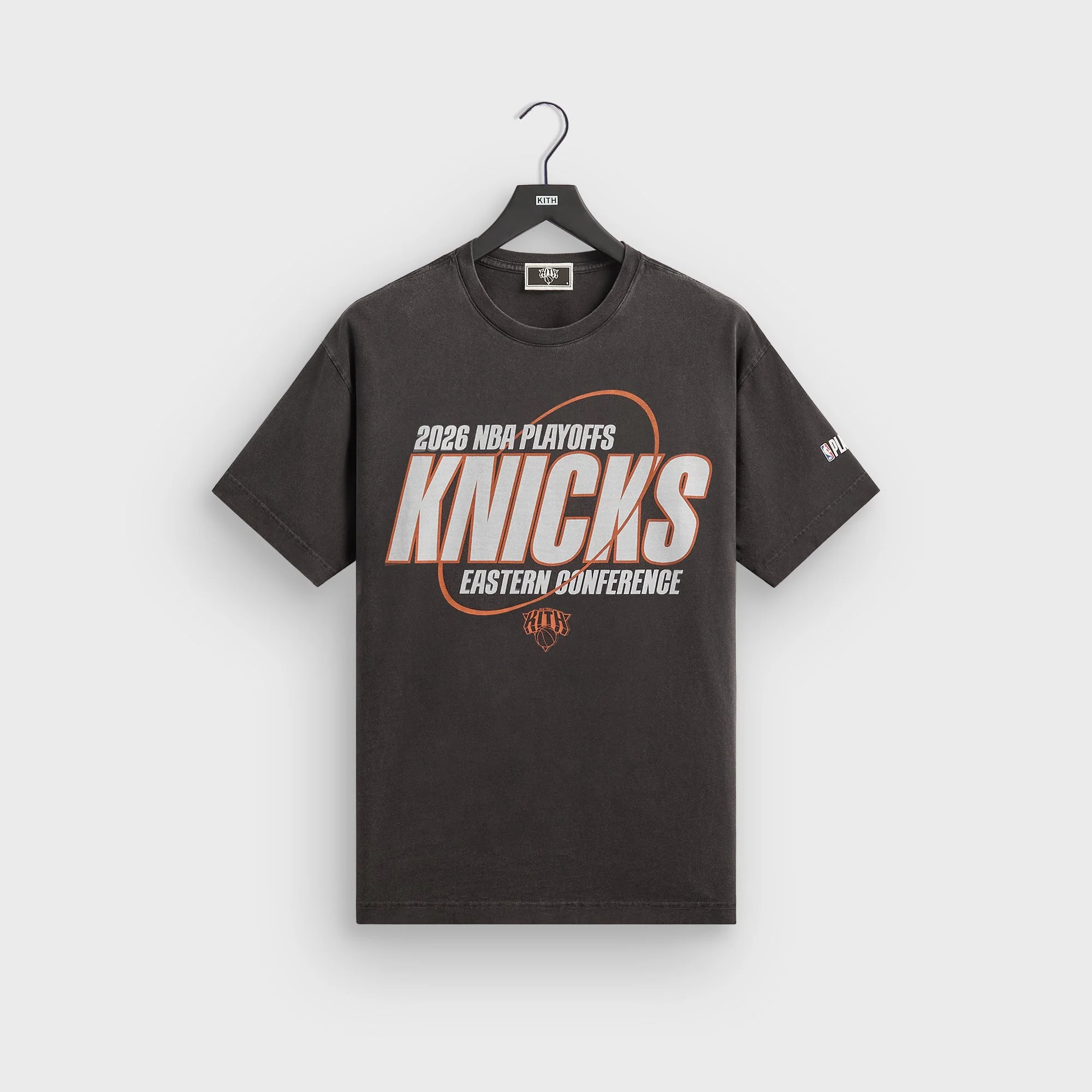 Kith for the New York Knicks Playoffs Tee - Black