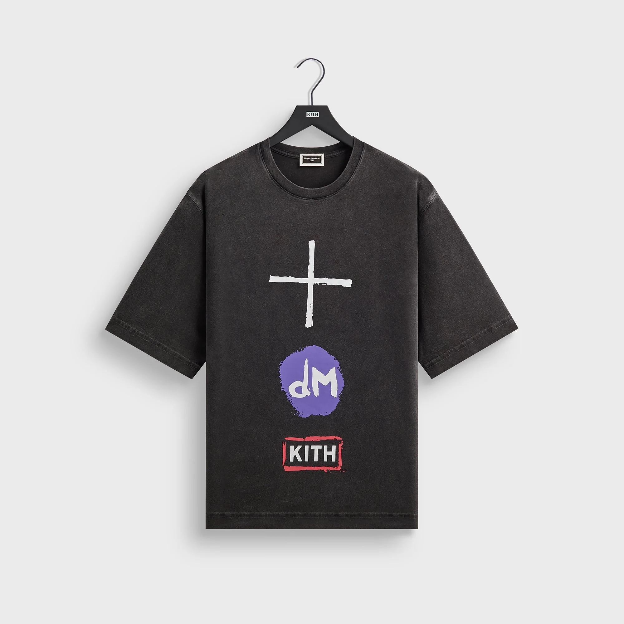 Kith Records for Depeche Mode Devotional Tour Vintage Alex Tee - Black