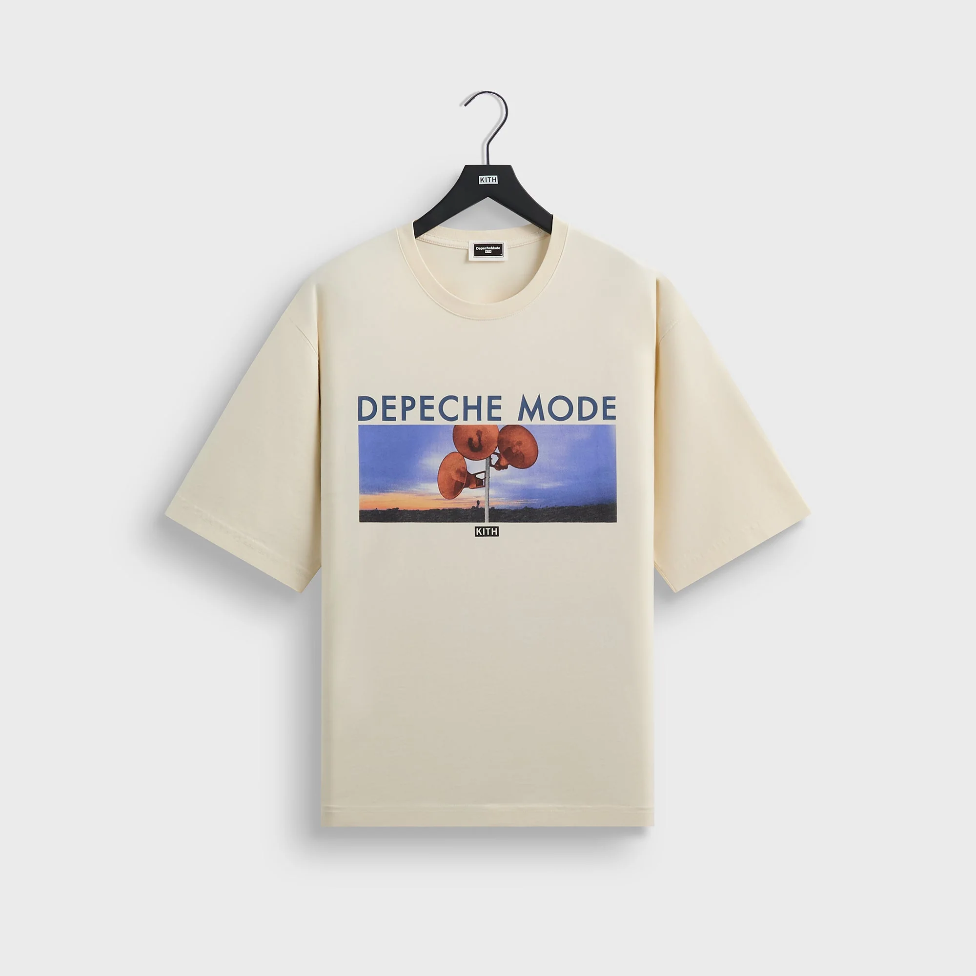 Kith Records for Depeche Mode For The Masses Vintage Alex Tee - Sandrift