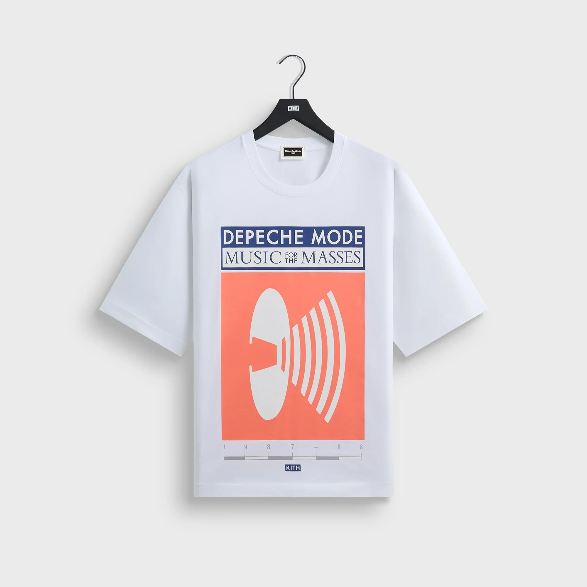 Kith Records for Depeche Mode Masses Tour Vintage Alex Tee - White
