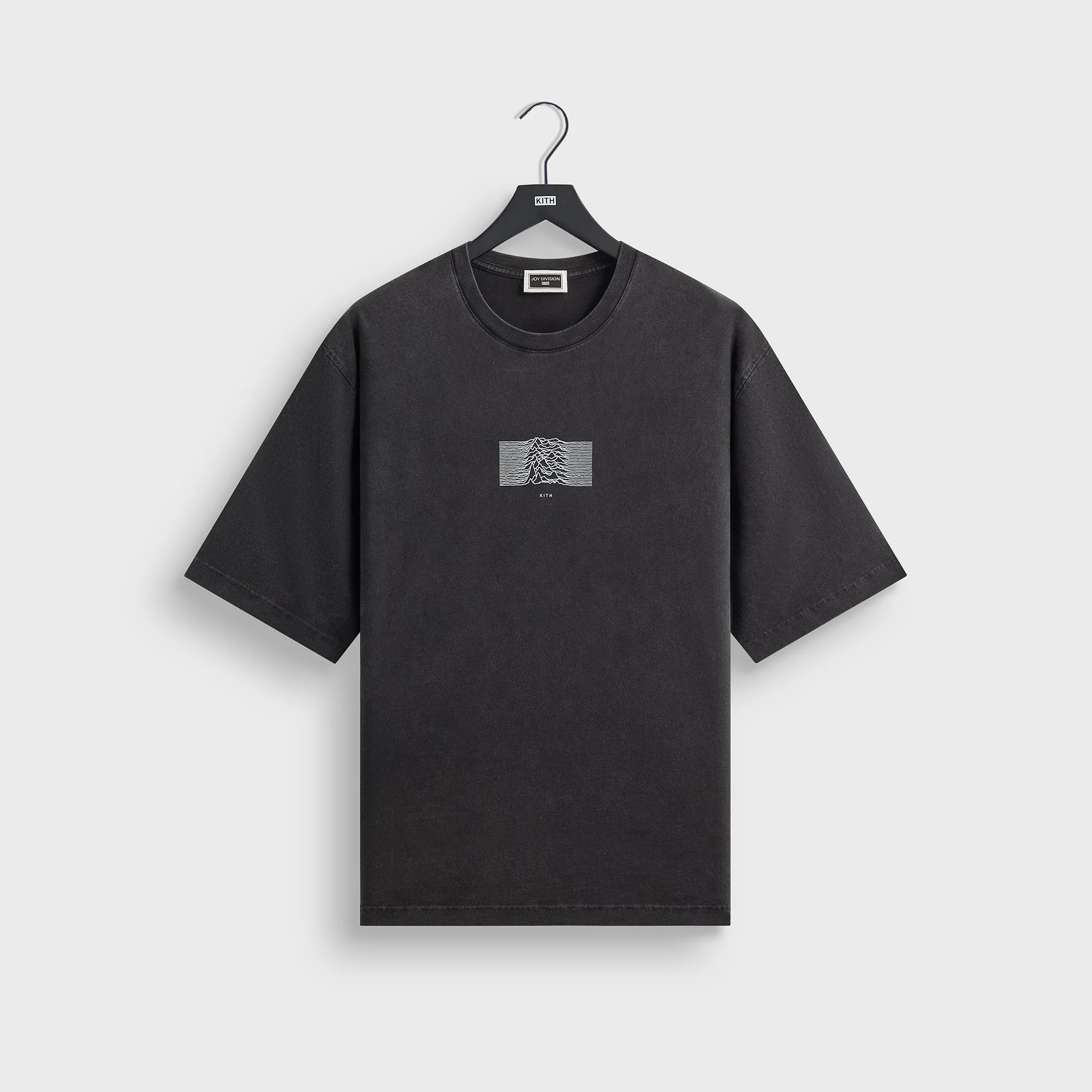 Kith Records for Joy Division Fact 10 Vintage Alex Tee - Black