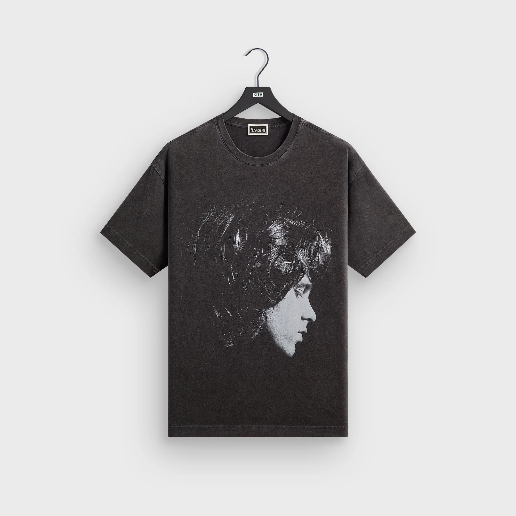 Kith Records for The Doors Morrison Logo Vintage Tee - Black