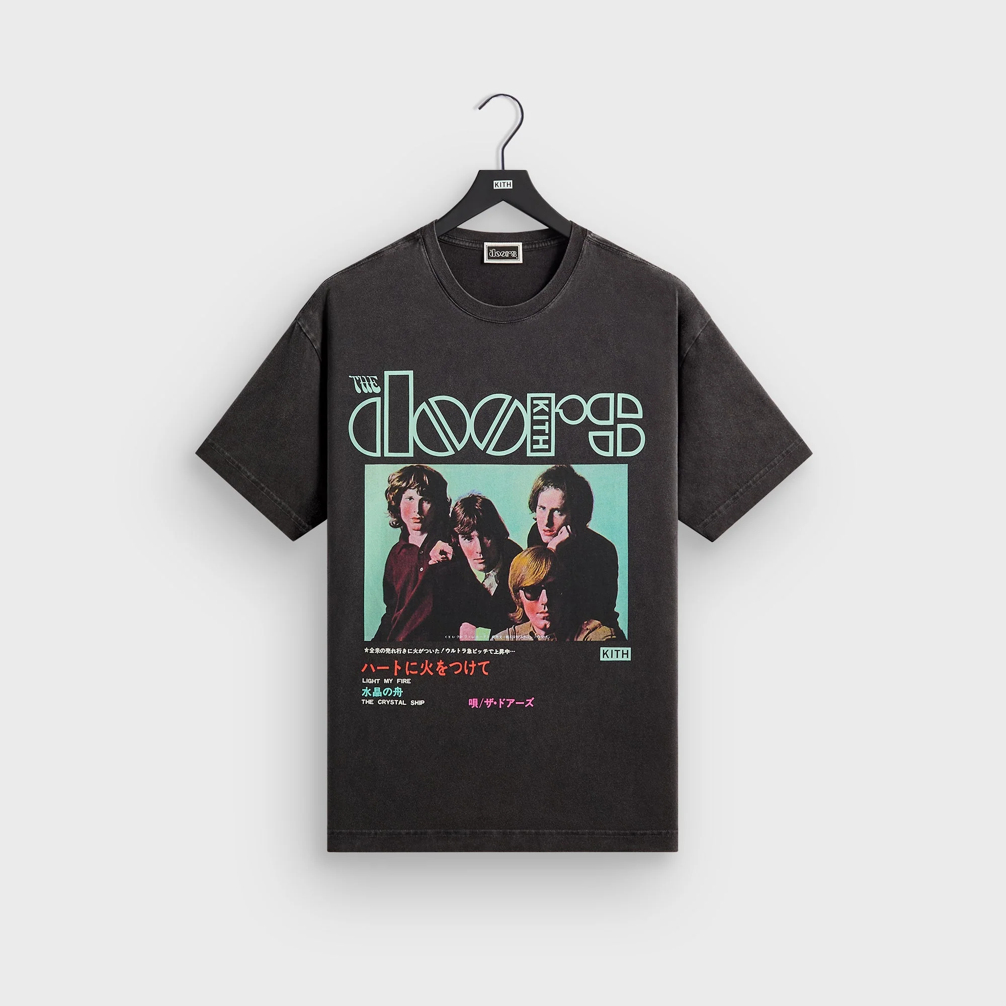 Kith Records for The Doors Japan Import Vintage Tee - Black