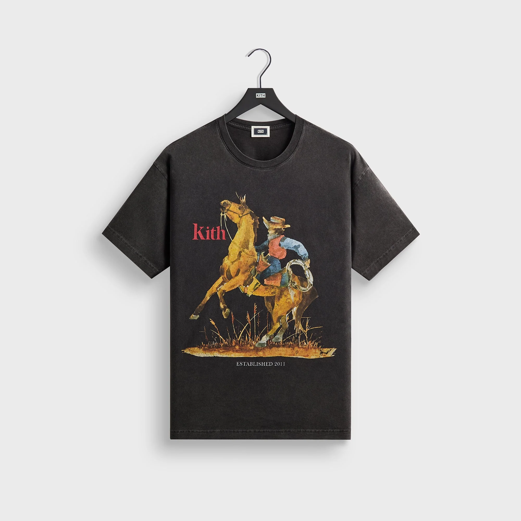 Kith Cowboy Vintage Tee - Black
