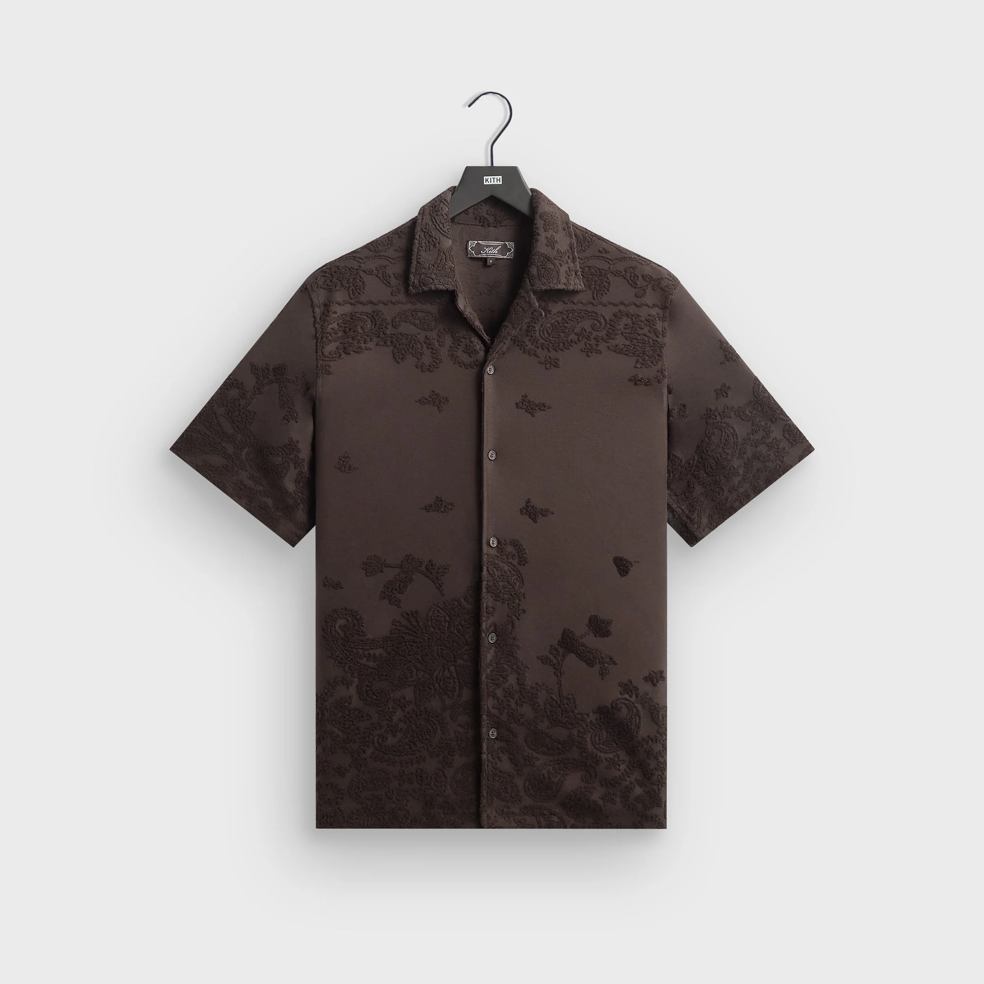 Kith Bandana Towel Terry Thompson Camp Collar Shirt - Kindling
