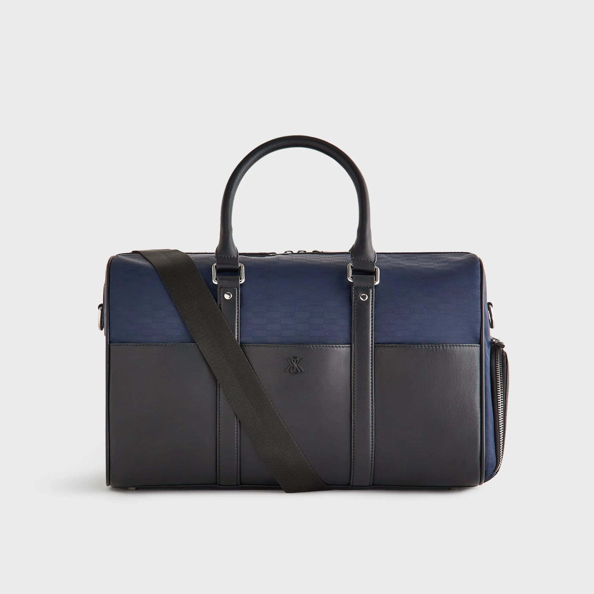 Kith Monogram Nylon Leather Traveler K40 Bag - Nocturnal