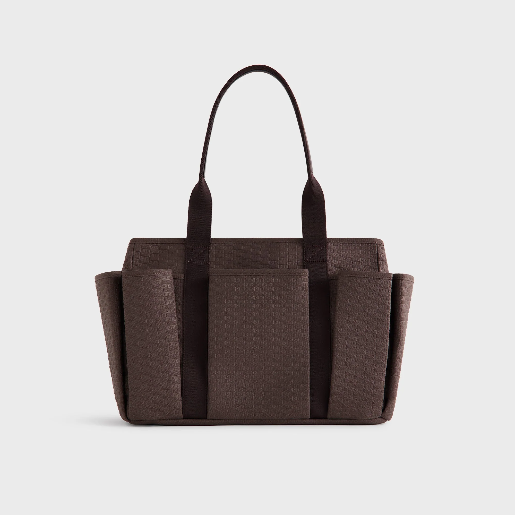 Kith Monogram Canvas Tote Bag - Kindling