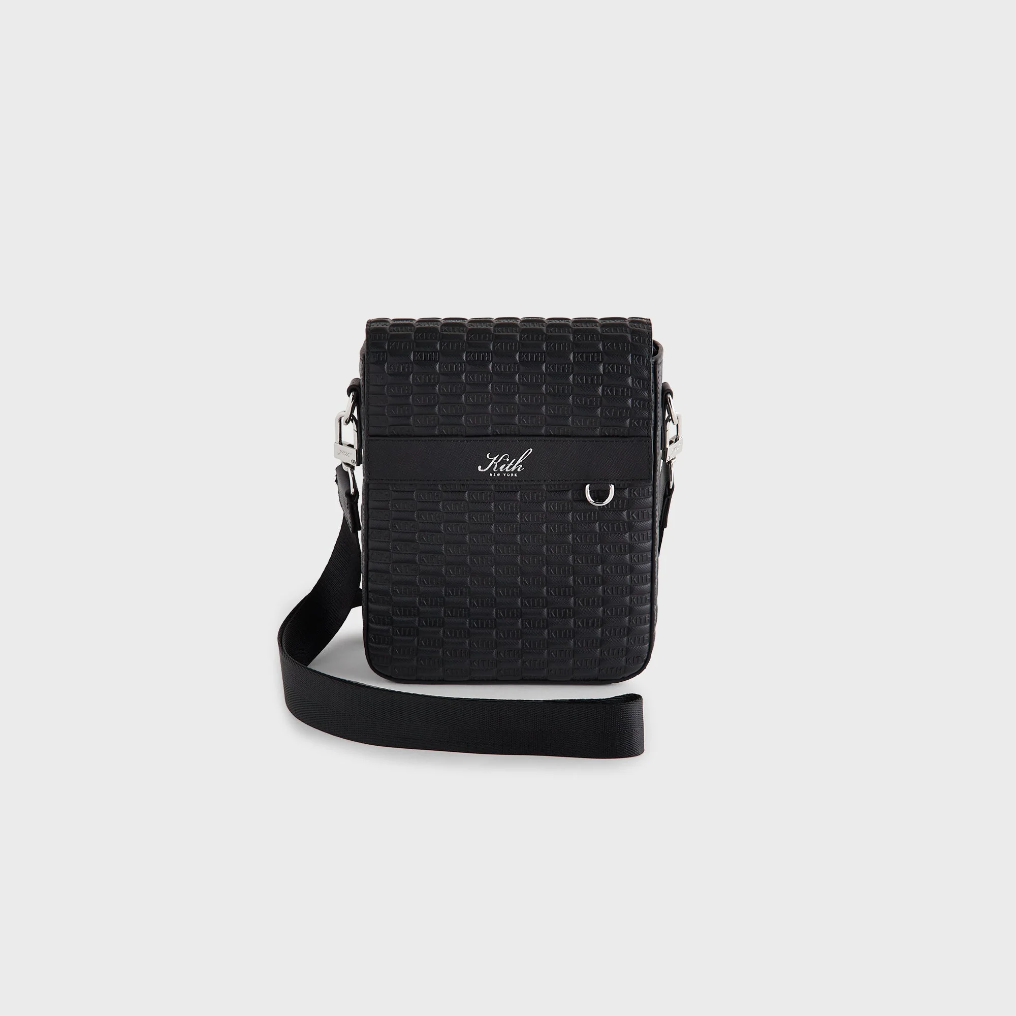 Kith Monogram Leather Explorer Pack - Black