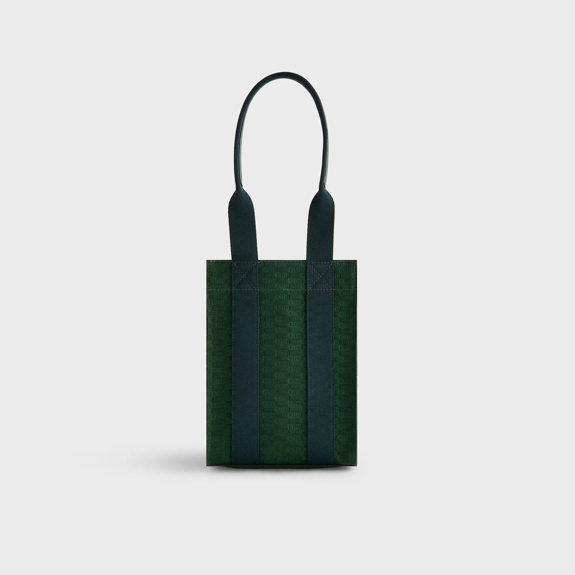 Kith Monogram Canvas Wine Tote Bag - Conifer