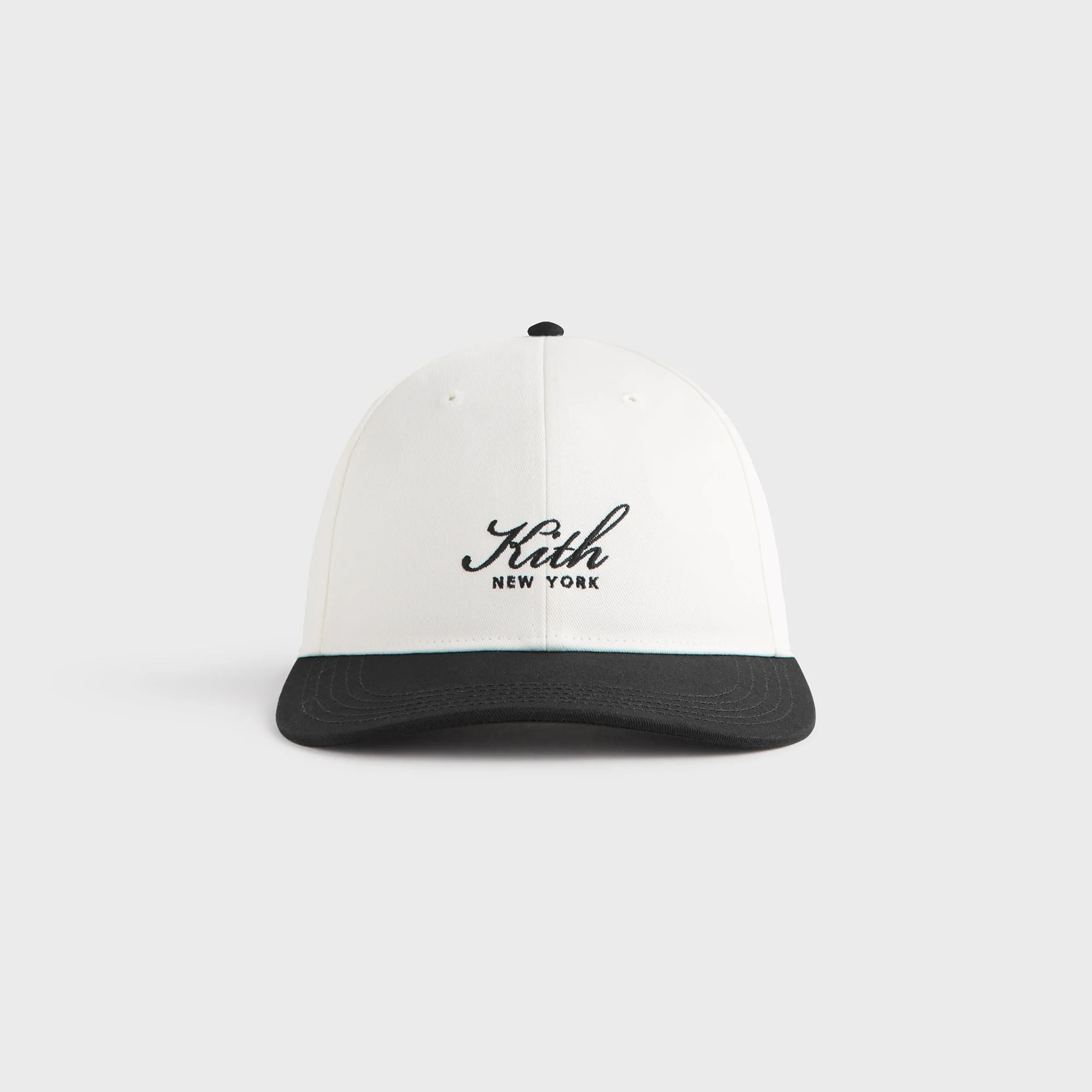 Kith Twill Two Tone New York Script Aaron Classic Cap - Black