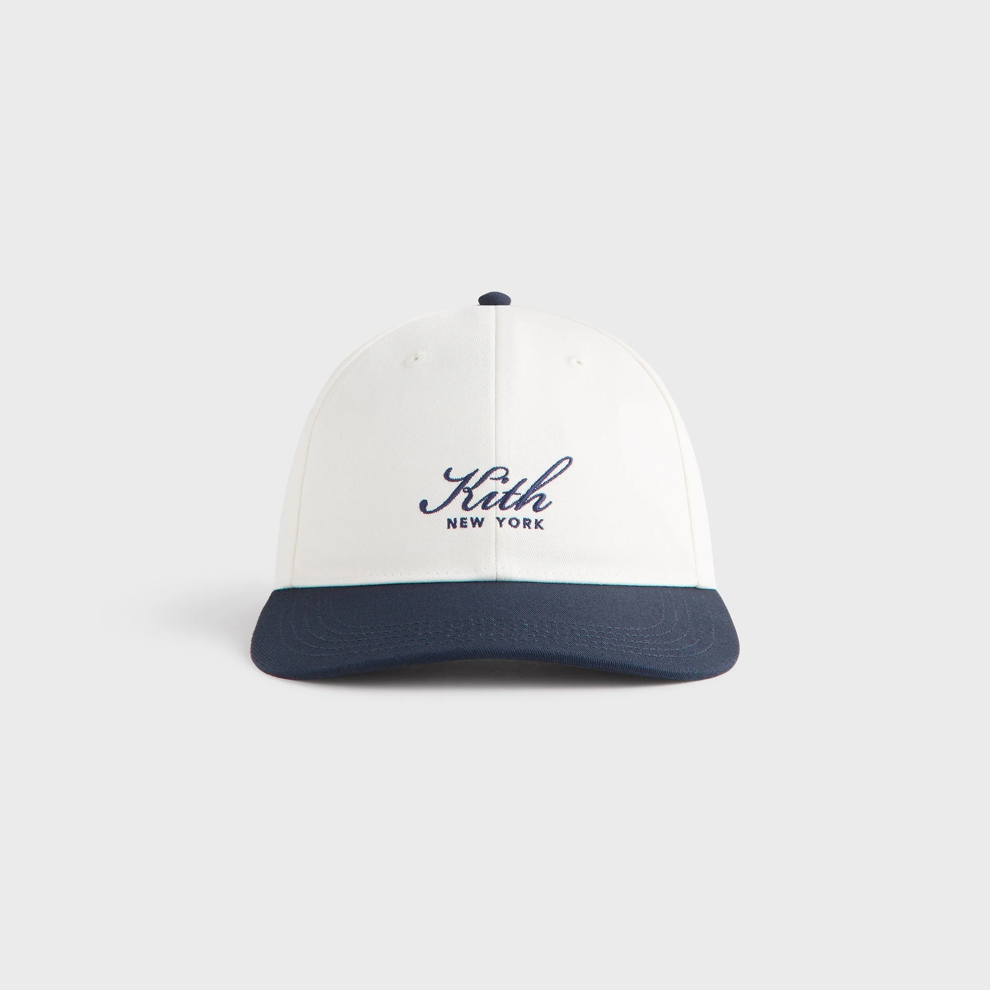 Kith Twill Two Tone New York Script Aaron Classic Cap - Nocturnal