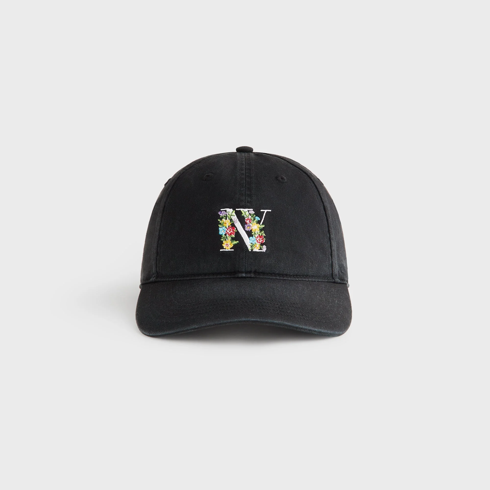 Kith for '47 Floral NY Washed Twill Classic Cap - Black