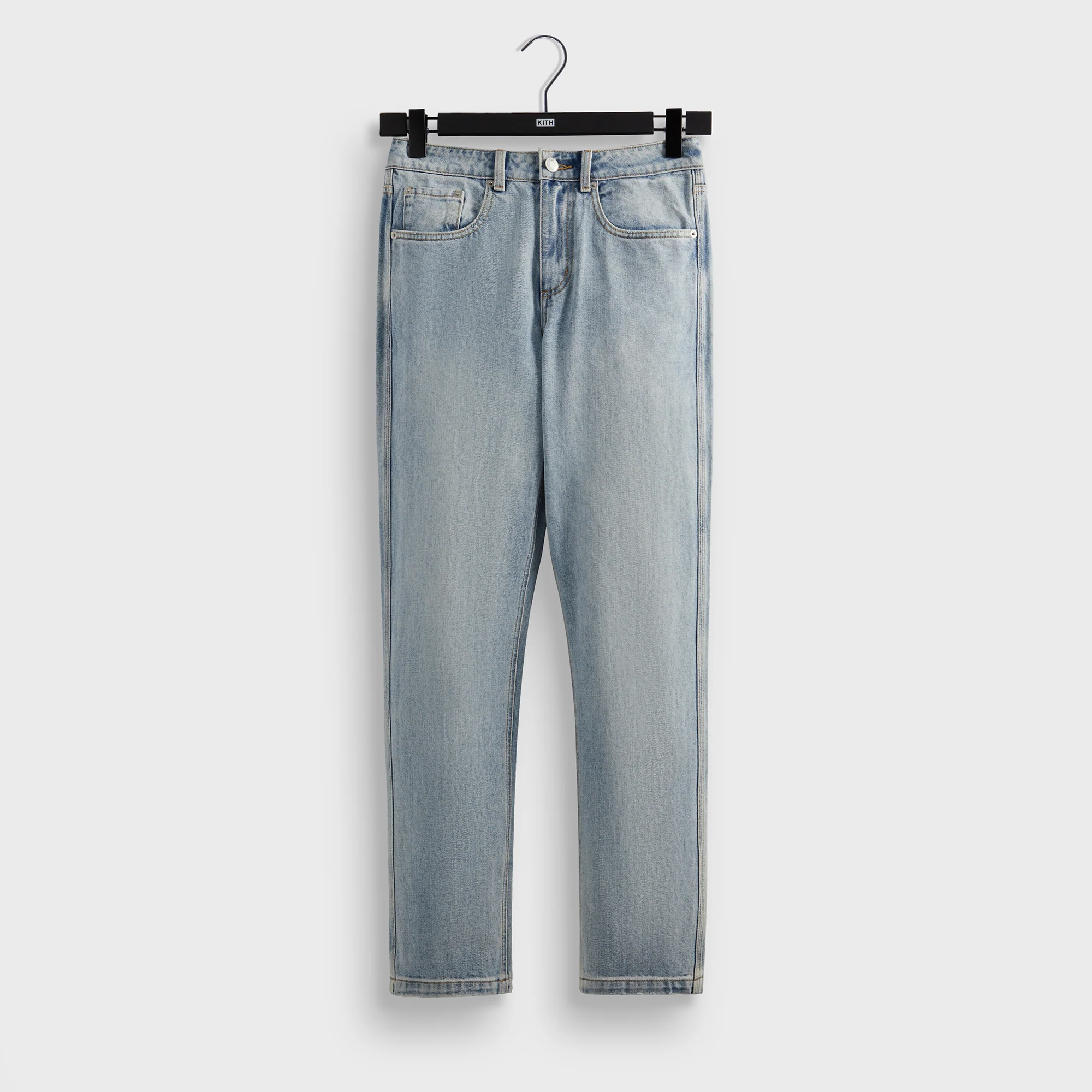 Kith Centre Straight Jeans - Light Indigo