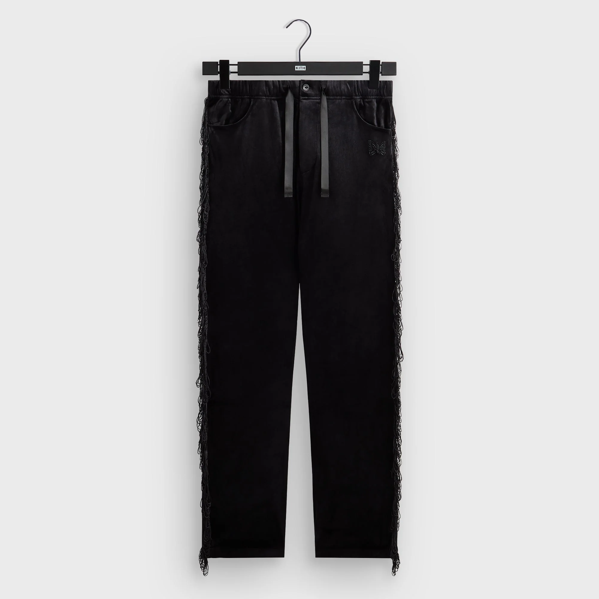 Kith for Needles Ronan Fringe Pant - Black
