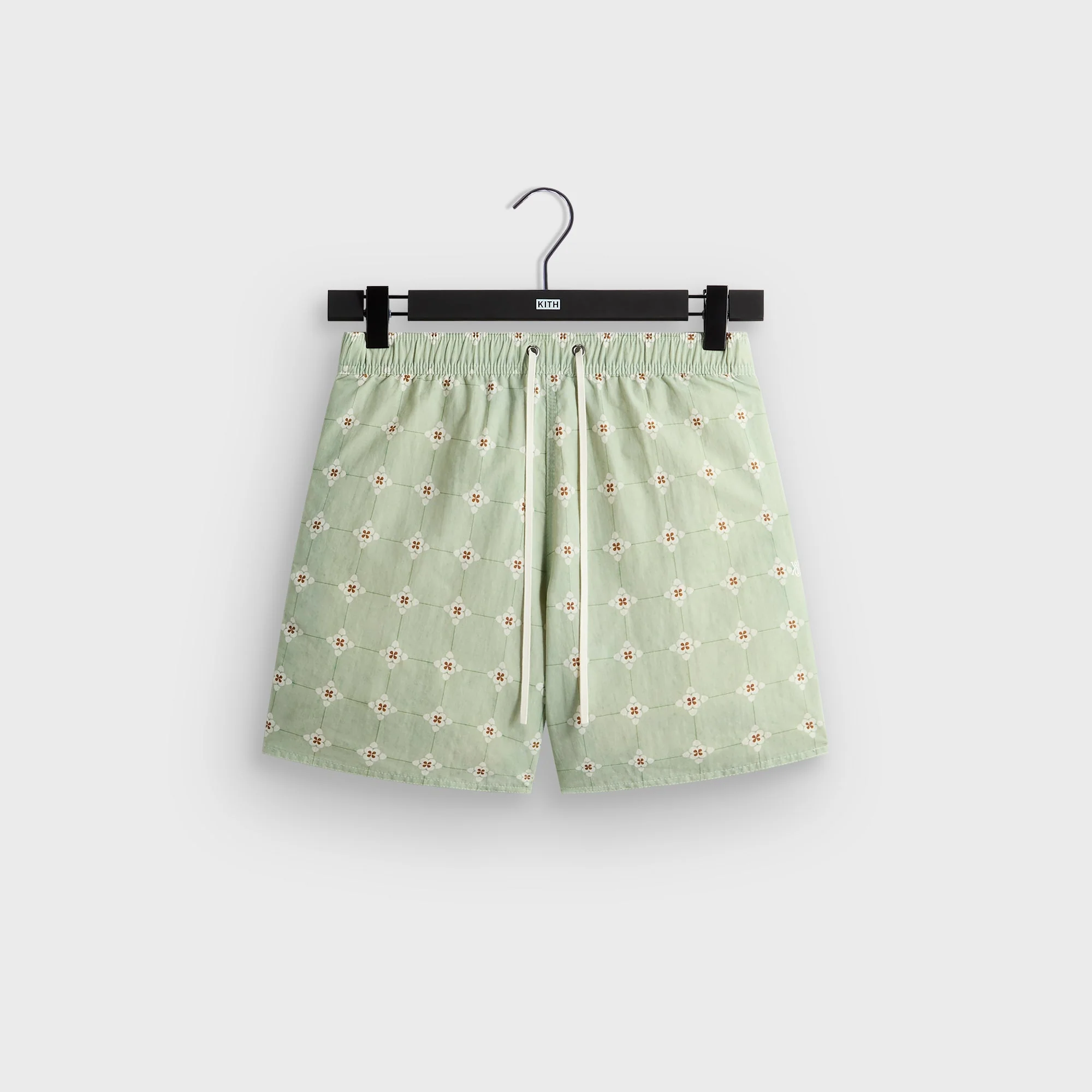 Kith Printed Collins Swim Short - Stoneware