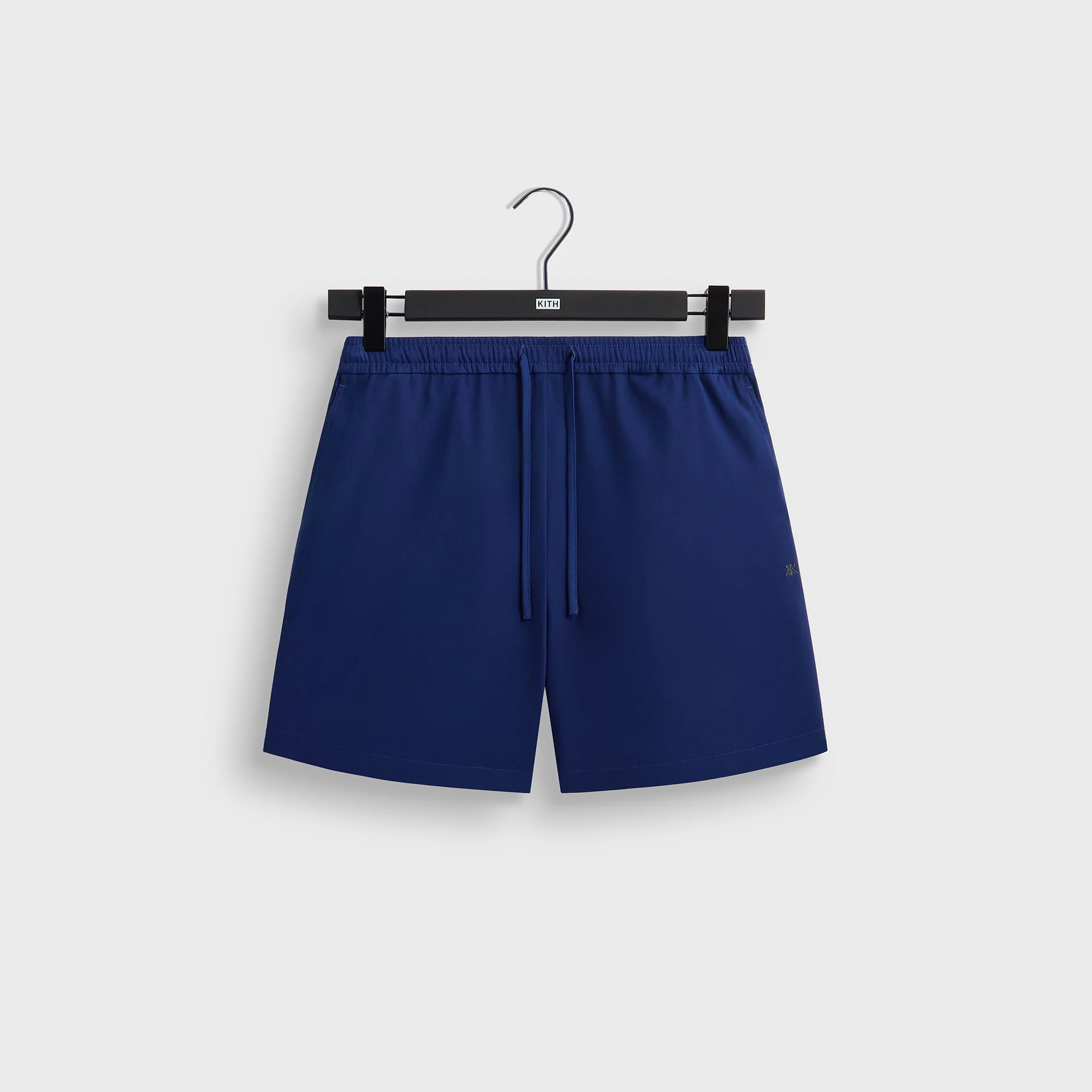 Kith Drape Twill Cayden Short - Deep Royal
