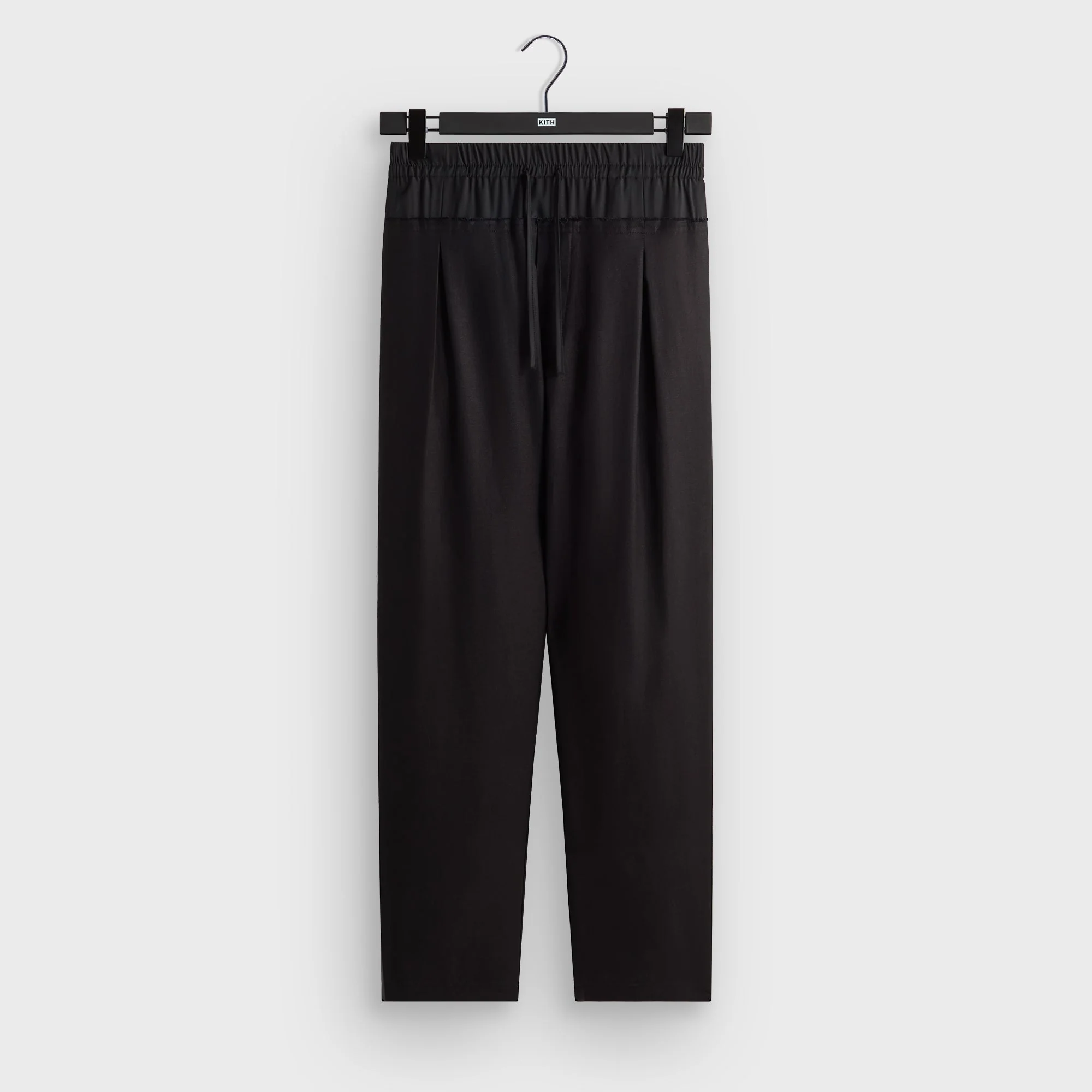 &Kin Linen Viscose Twill Emil Pant - Black