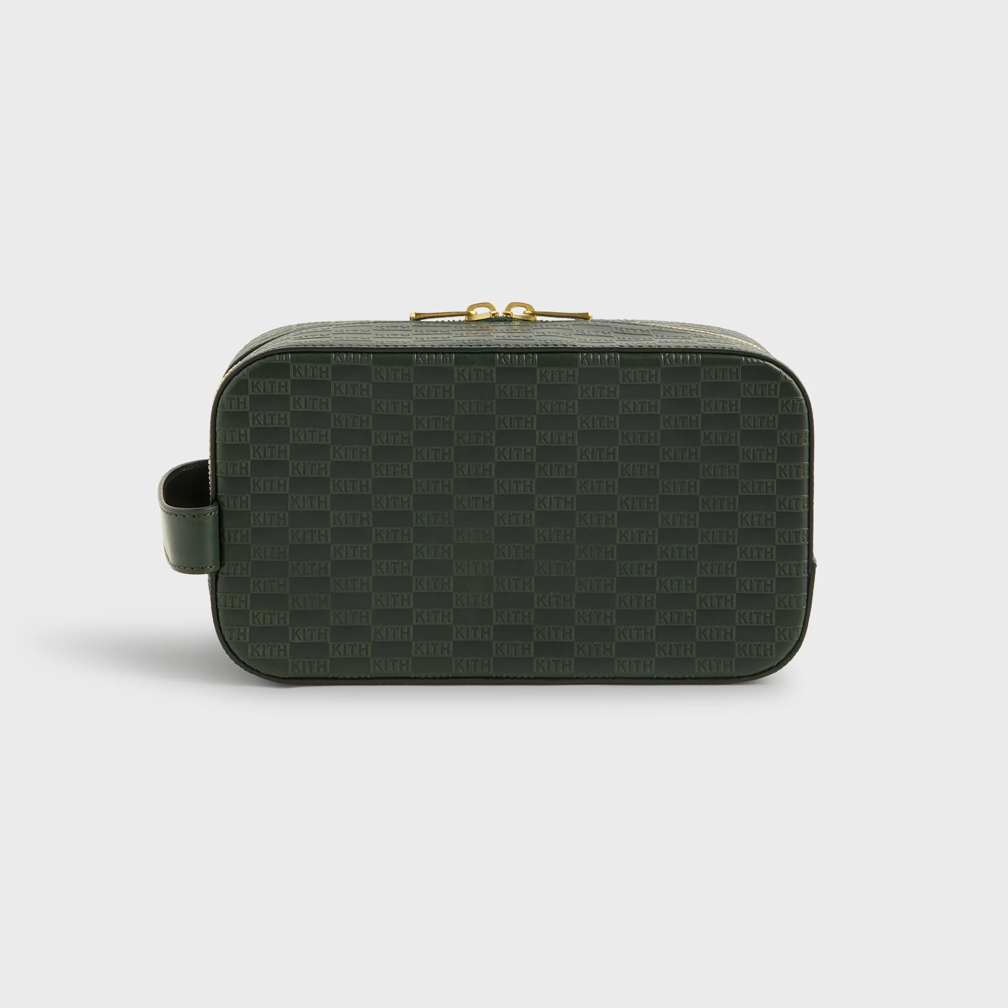 Kith Monogram Leather Dopp Kit - Equestrian
