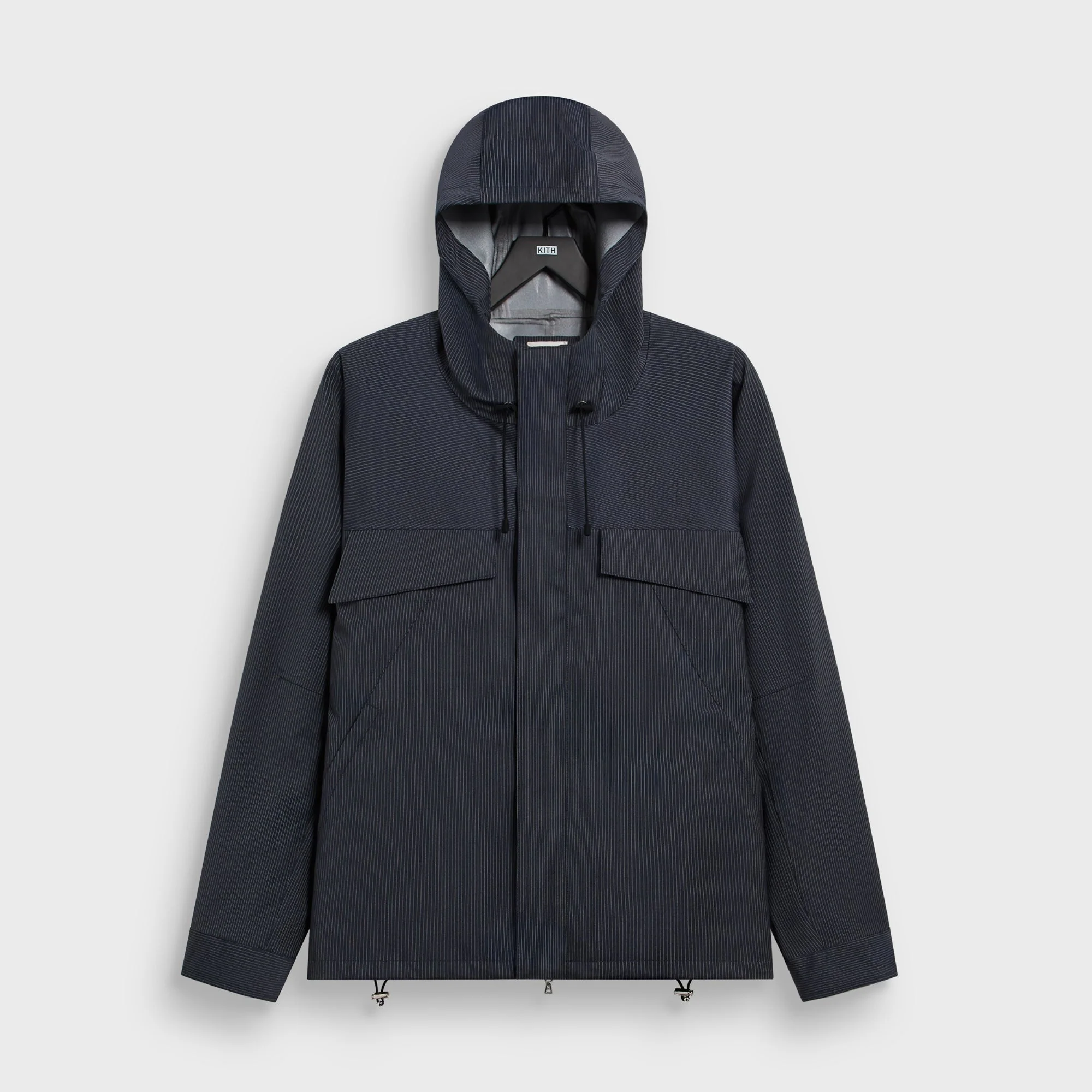 &Kin Tropical Wool Gael Parka - Nocturnal