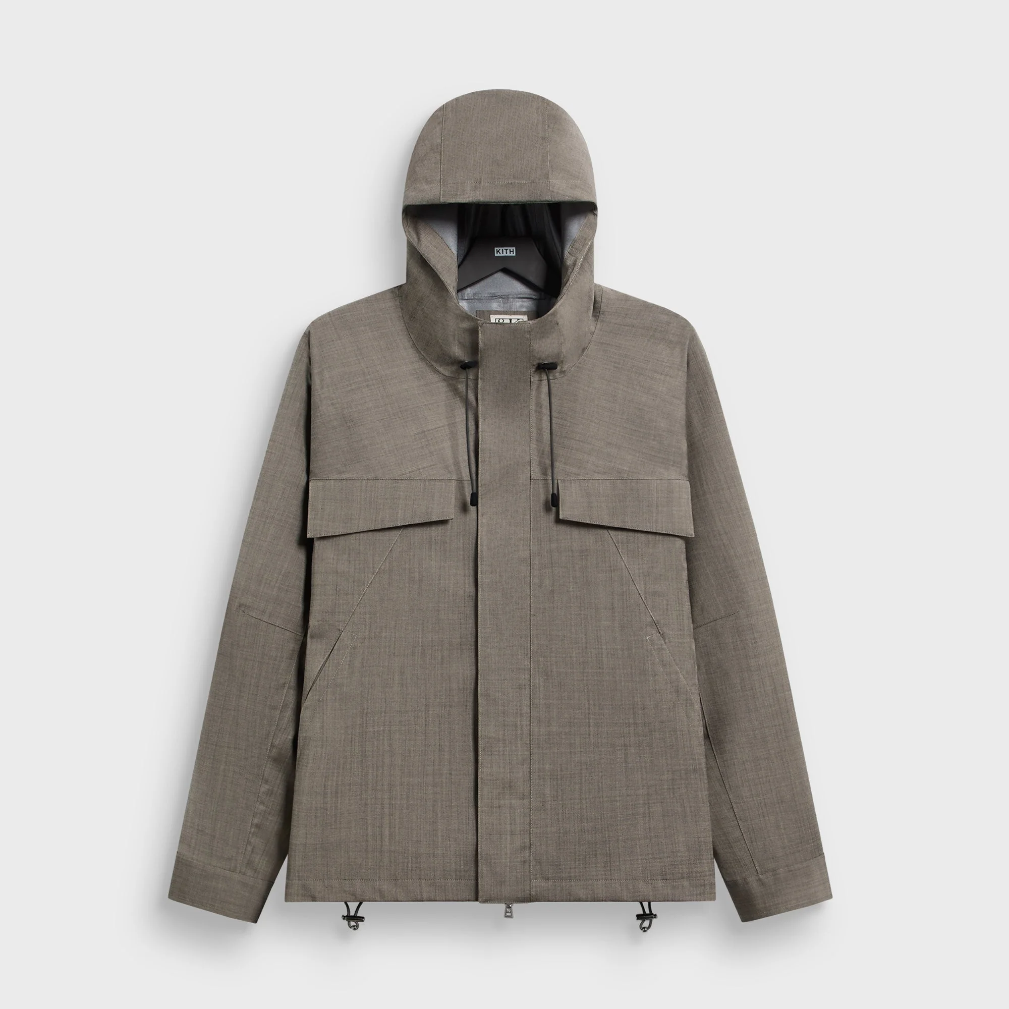&Kin Tropical Wool Gael Parka - Permanent