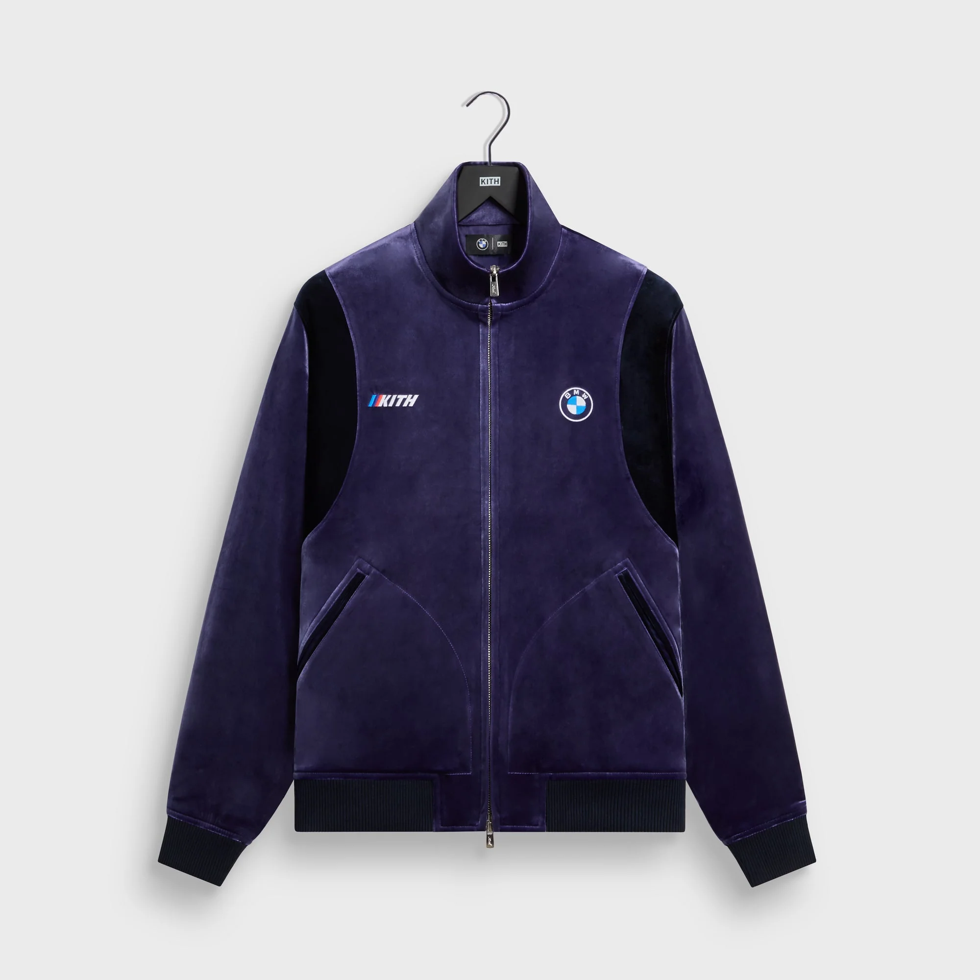 Kith for BMW Velvet Rui Track Jacket - Techno Violet