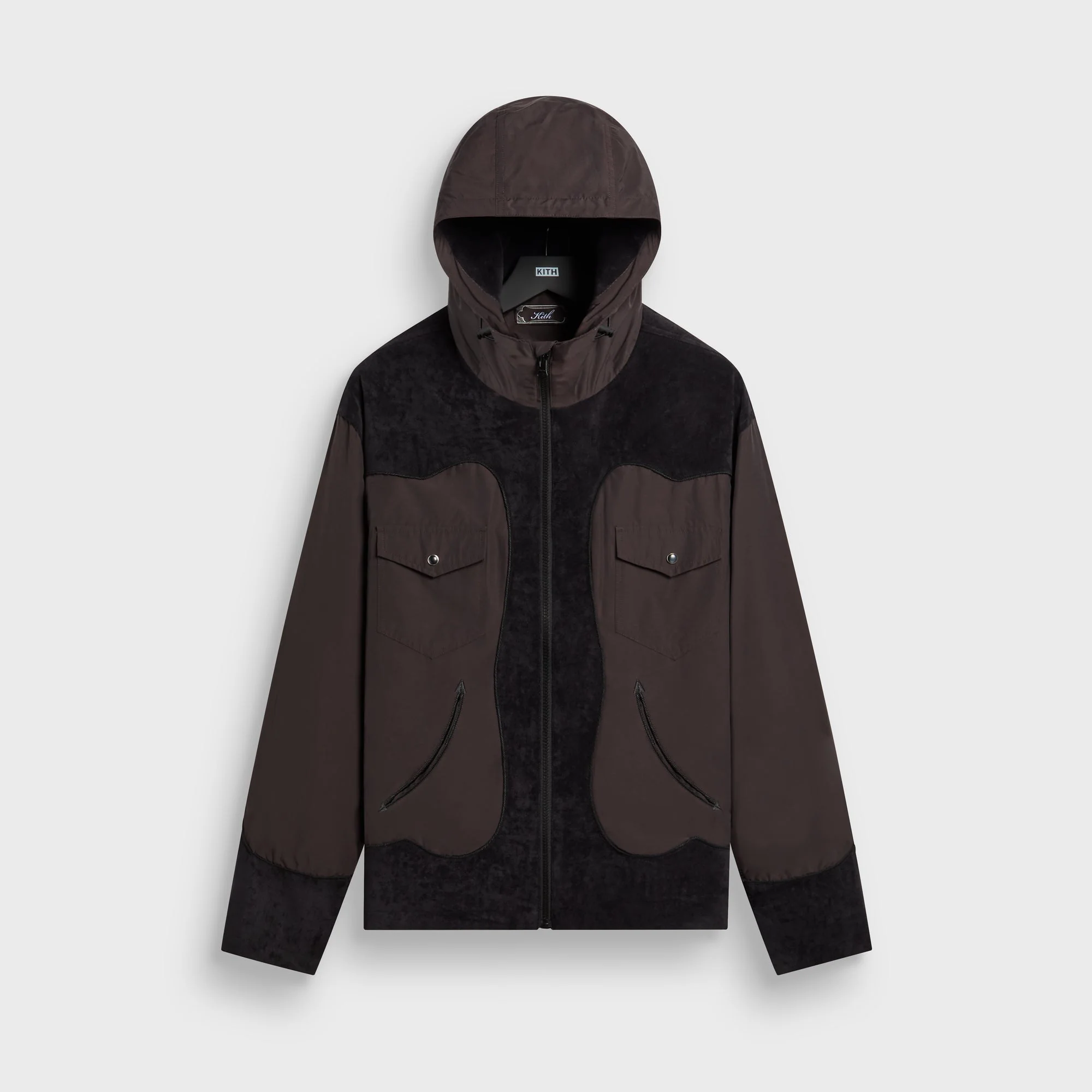 Kith Nylon Faille Austin Jacket - Kindling