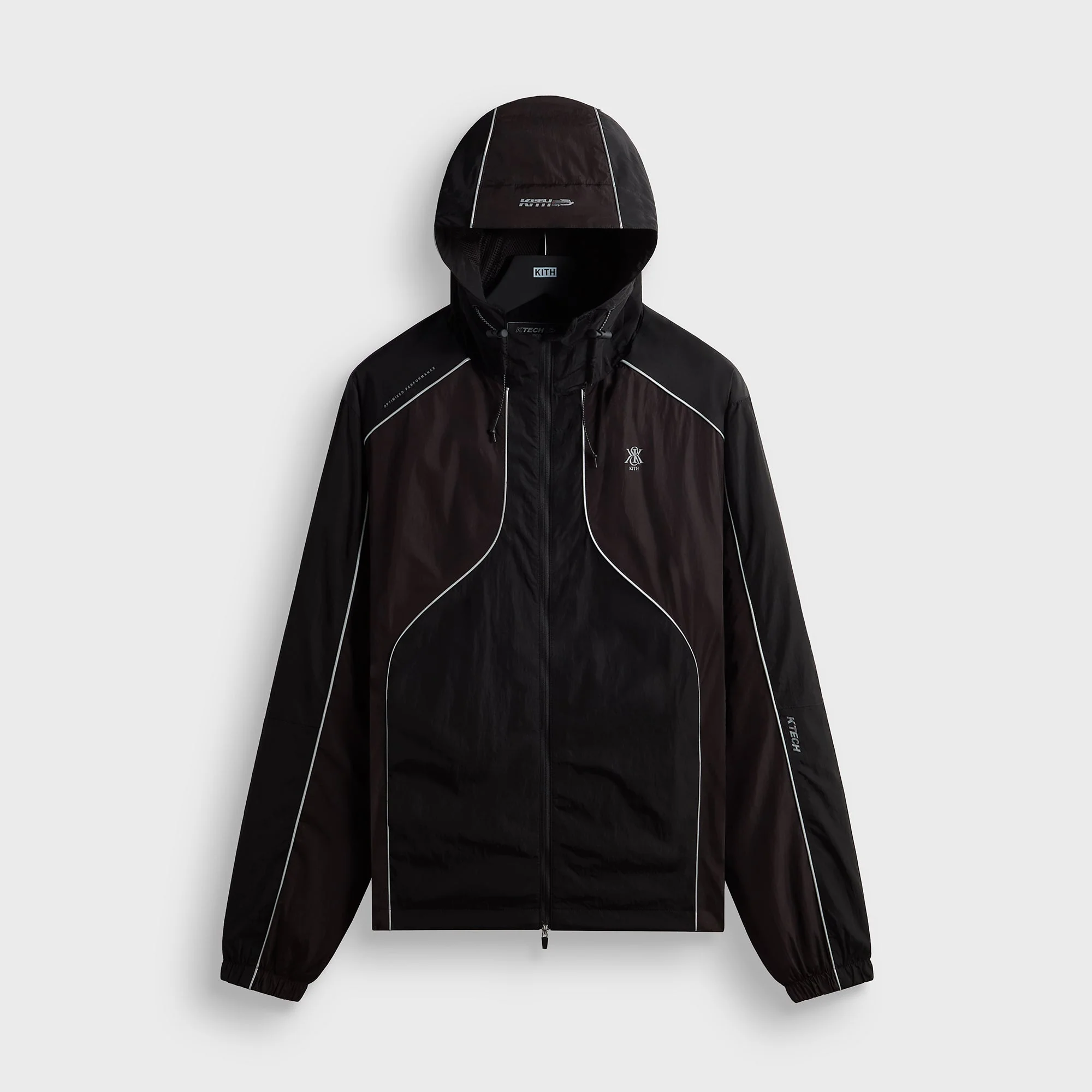 Kith Tech Nylon Seamed Bolt Jacket - Kindling