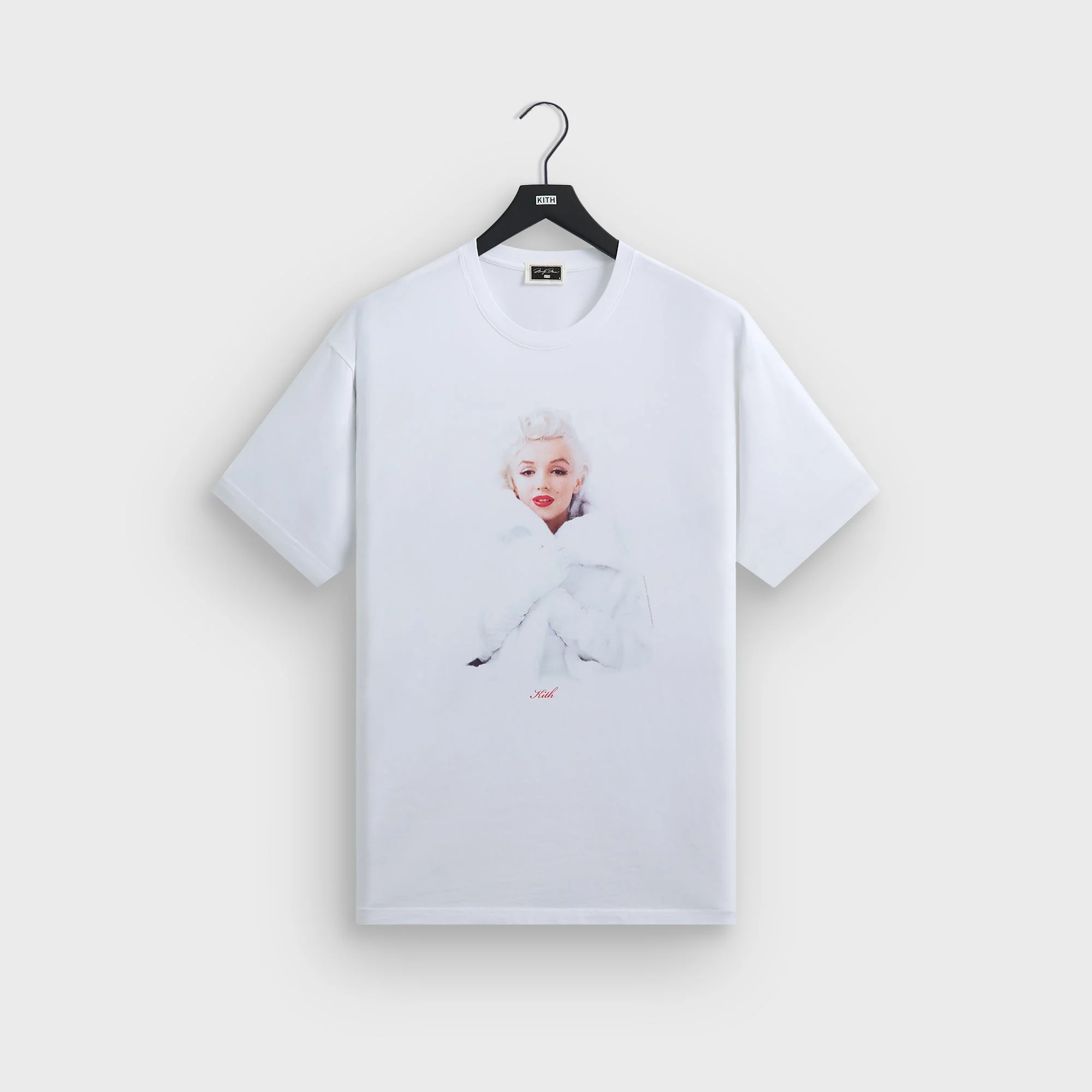 Kith for Marilyn Monroe Fur Coat Tee - White