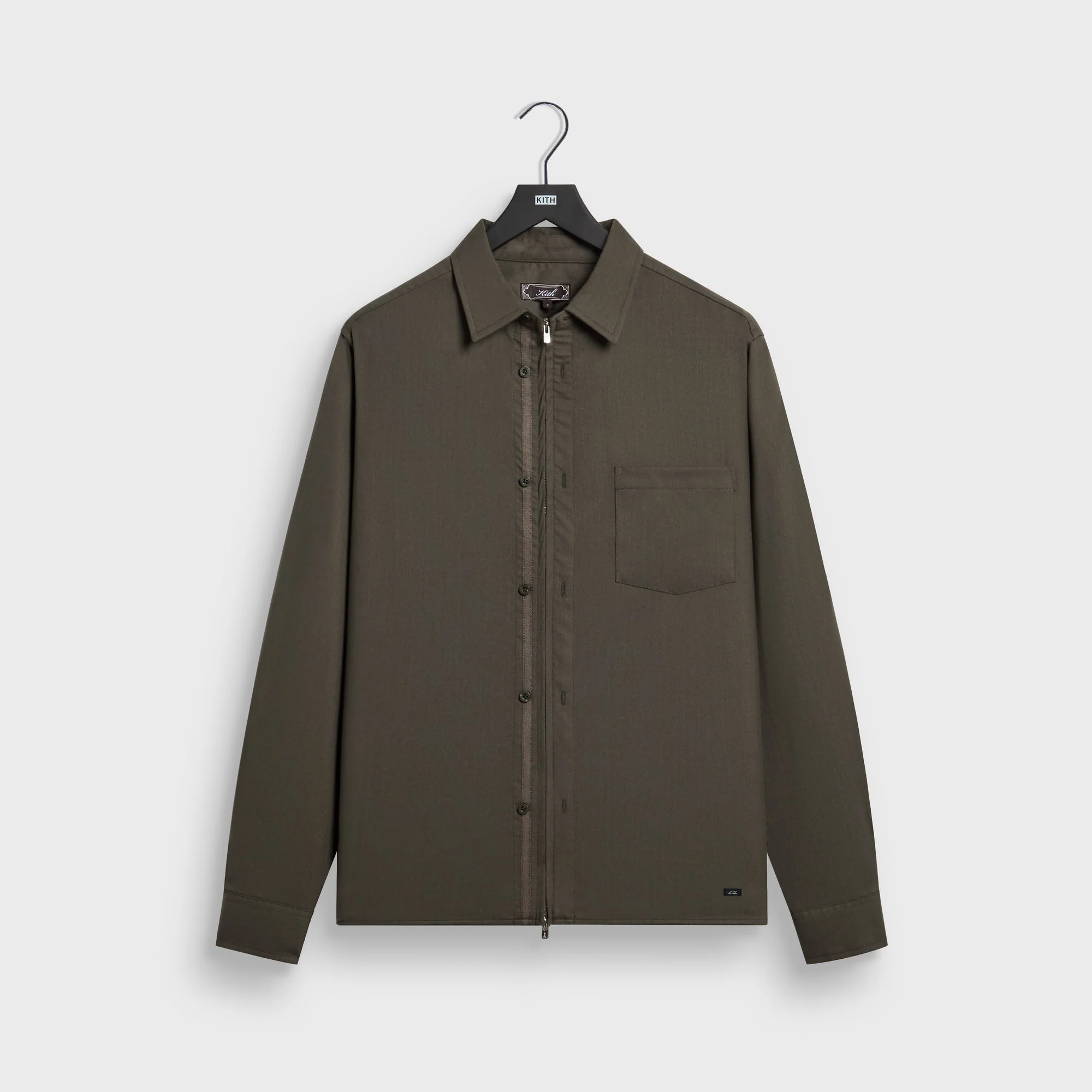Kith Flannel Lorcan Shirt - Cypress