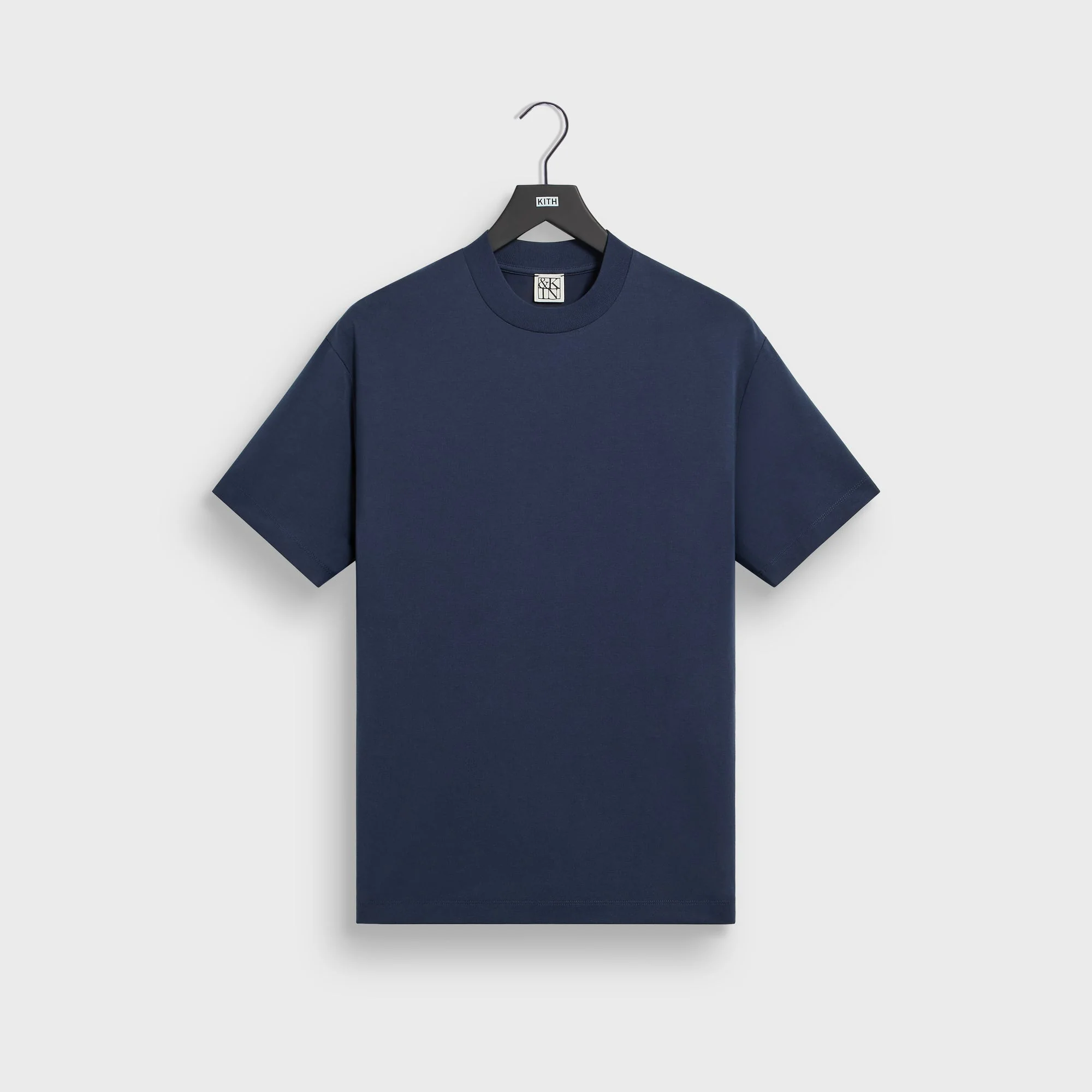 &Kin Mock Neck Albie Tee - Nocturnal