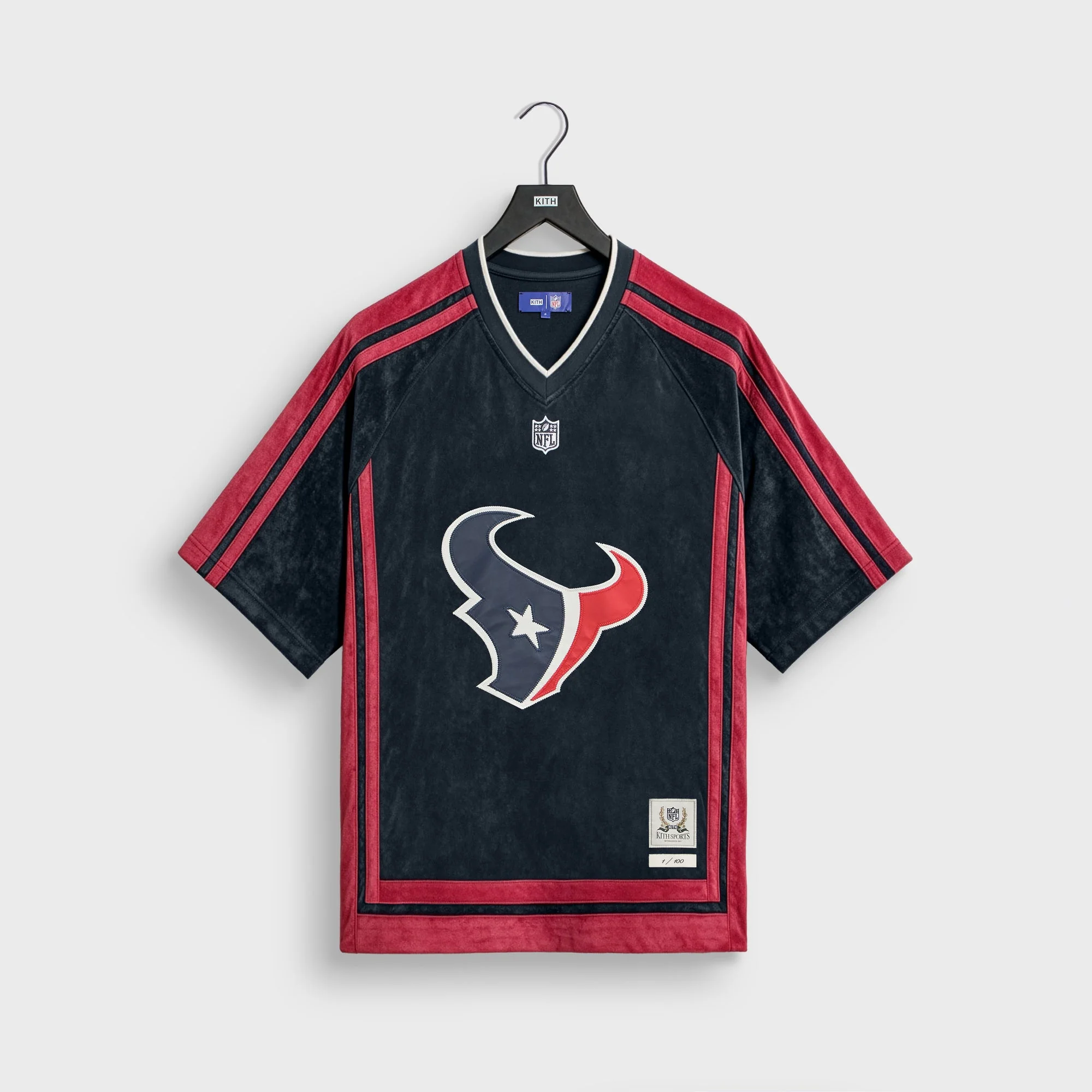 Kith & the NFL for the Houston Texans Leon Shirt - Nocturnal