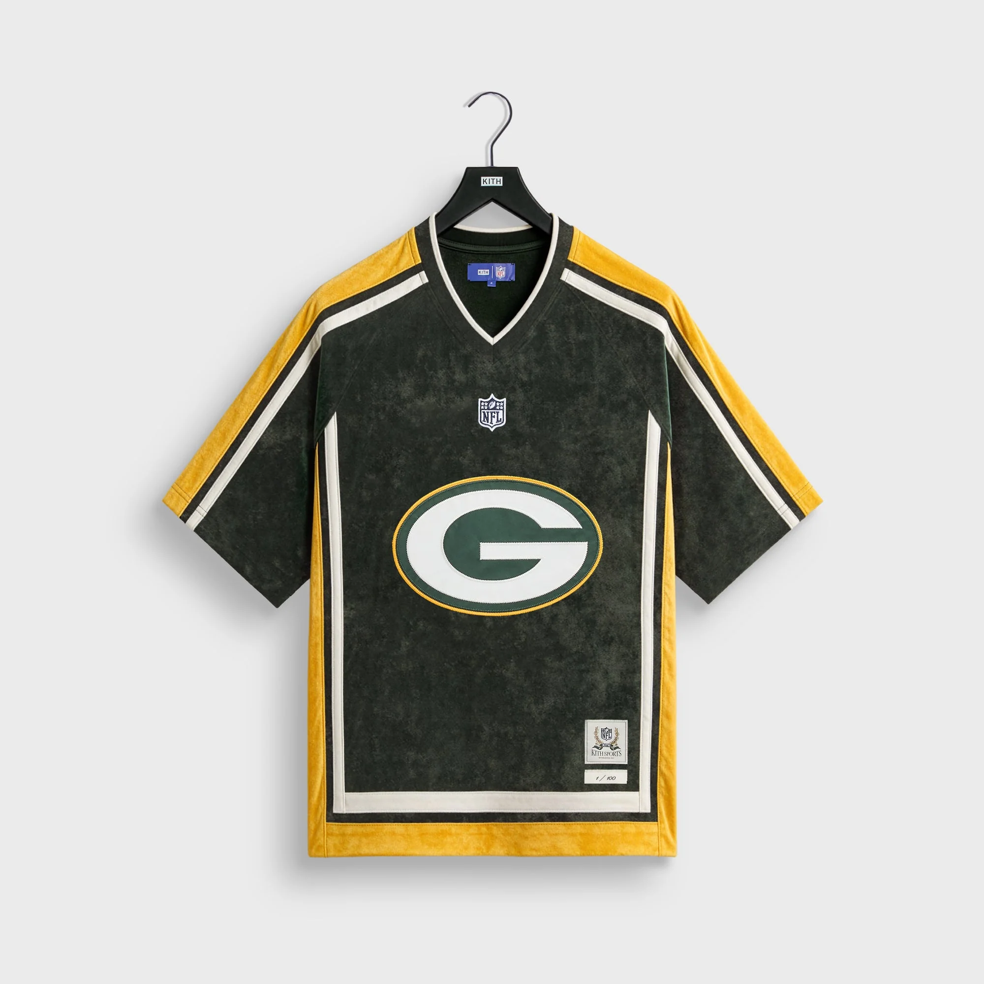 Kith & the NFL for the Green Bay Packers Leon Shirt - Board