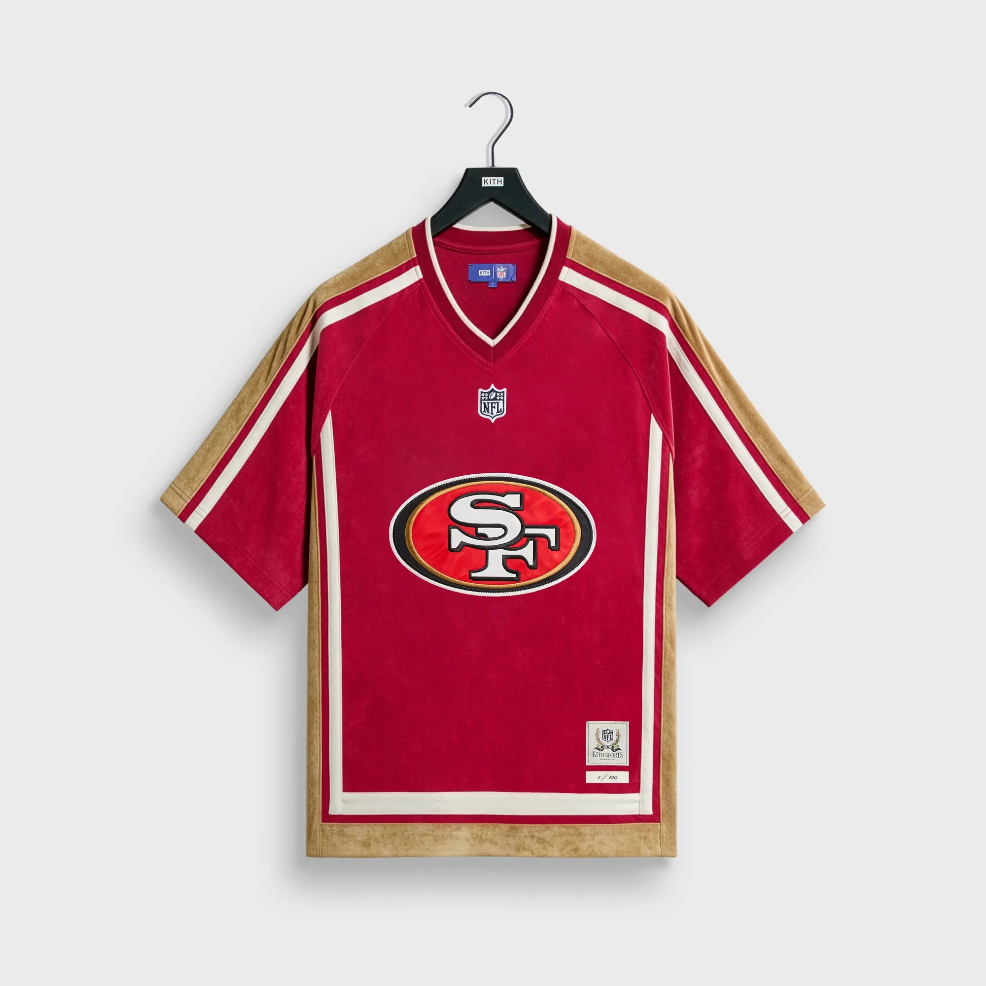 Kith & the NFL for the San Francisco 49ers Leon Shirt - Fame
